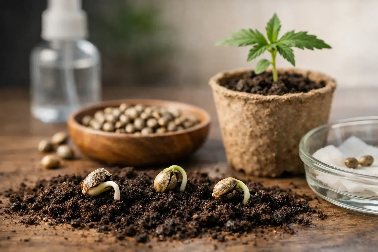 Cannabis Samen keimen Anleitung für Einsteiger