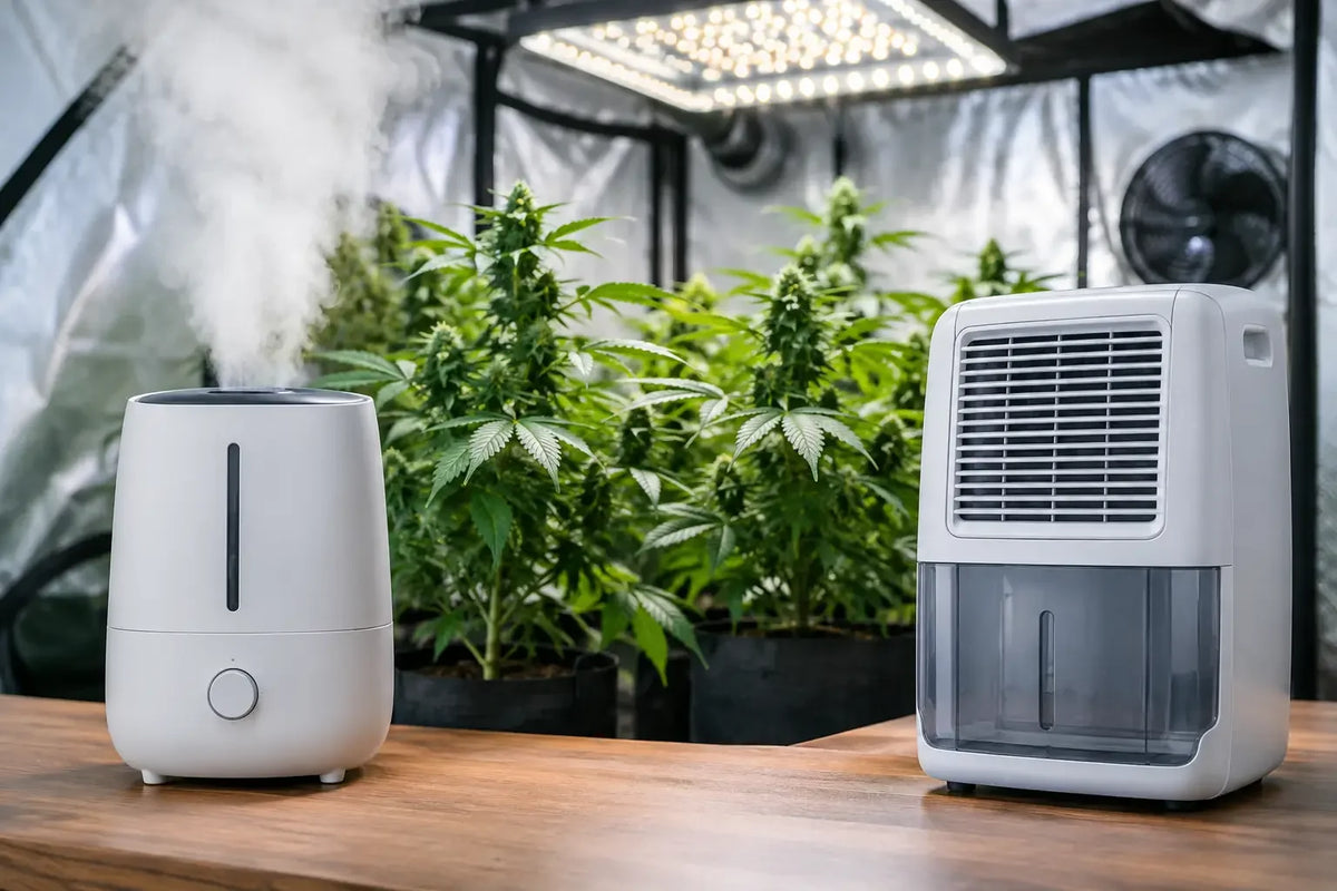 Luftbefeuchter oder Entfeuchter im Growraum?