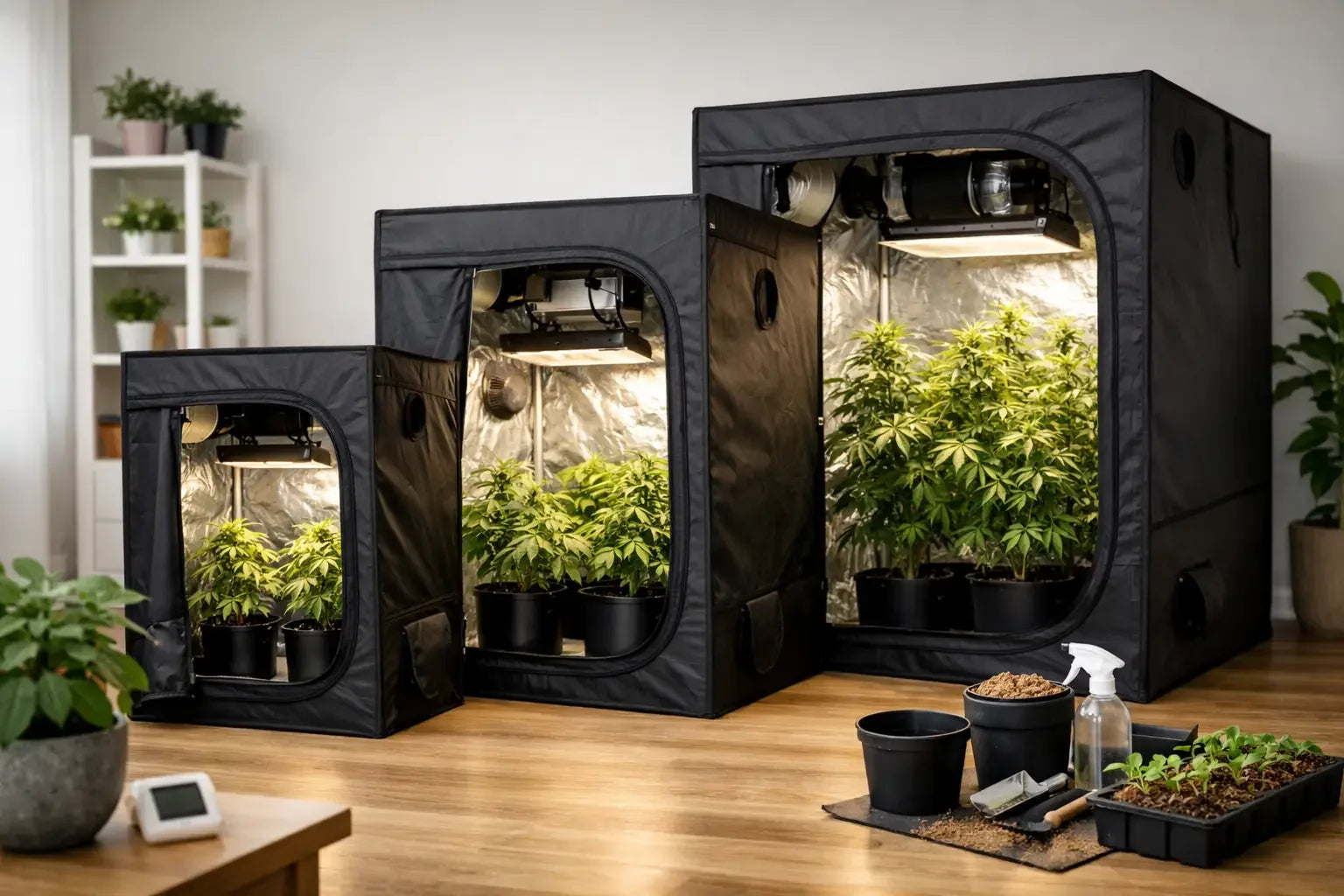 Growbox Größe richtig wählen für dein Setup