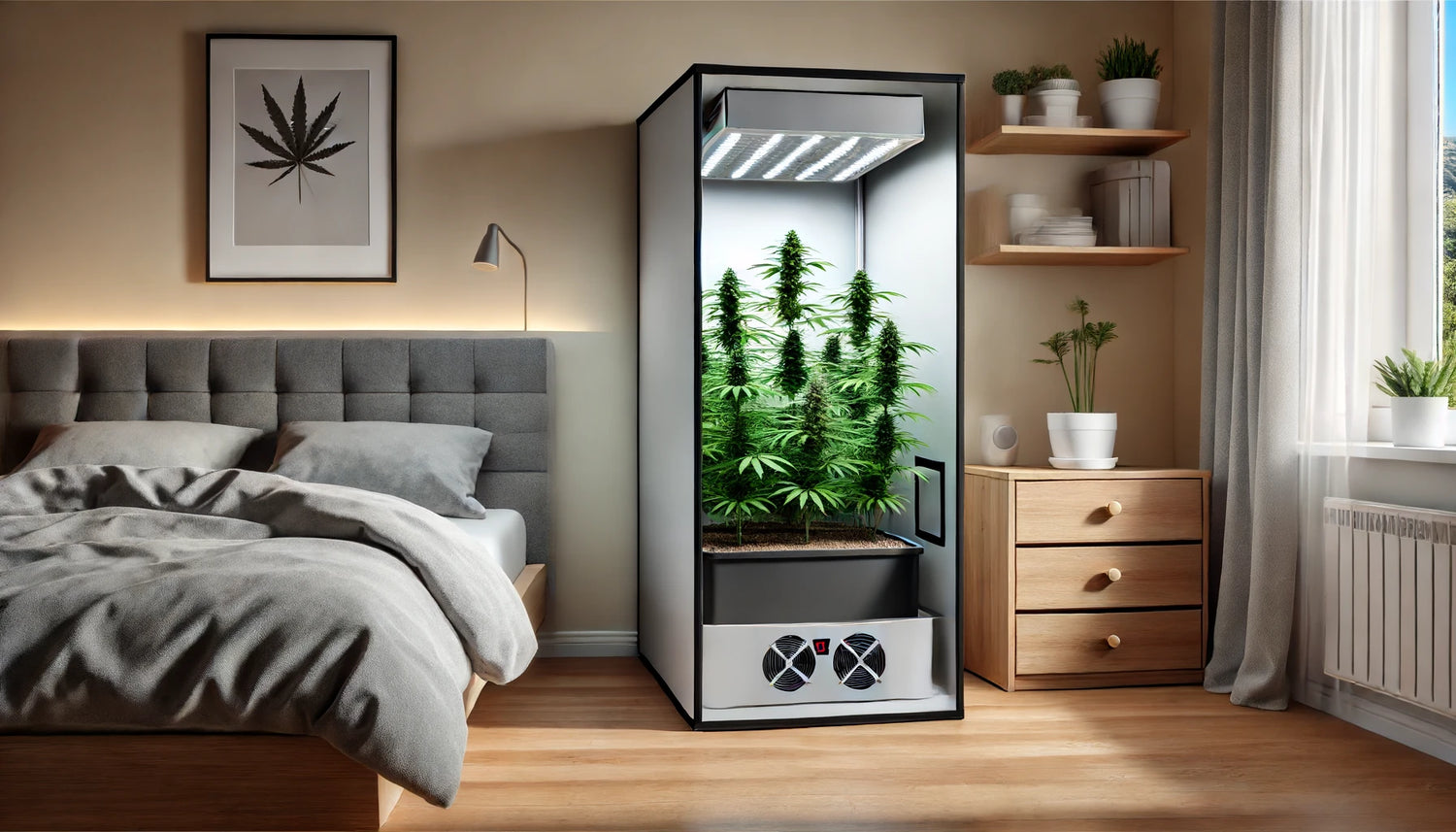 Was ist der perfekte Standort für meine Growbox?