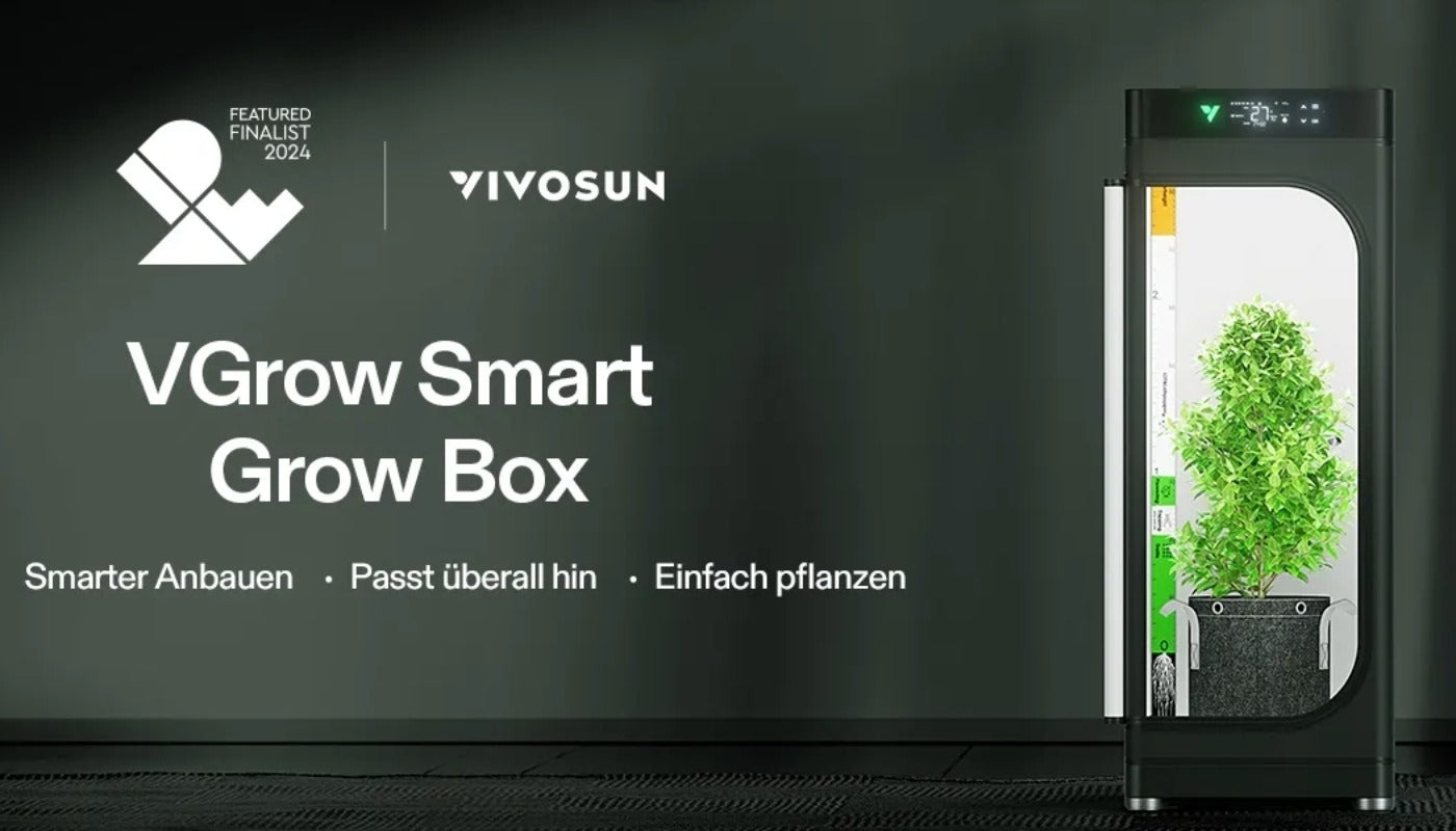 VIVOSUN VGrow: Die intelligente Growbox für den einfachsten Einstieg ins Indoor-Growing GoGrow