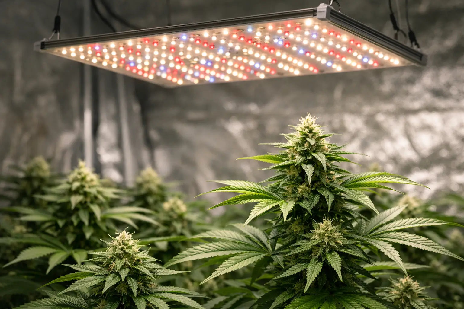 LED-Abstand zu Cannabis-Pflanzen berechnen