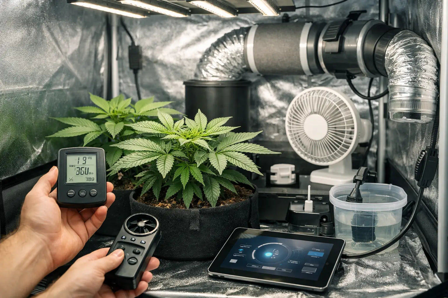Growbox-Klima optimieren: Anleitung fürs Setup