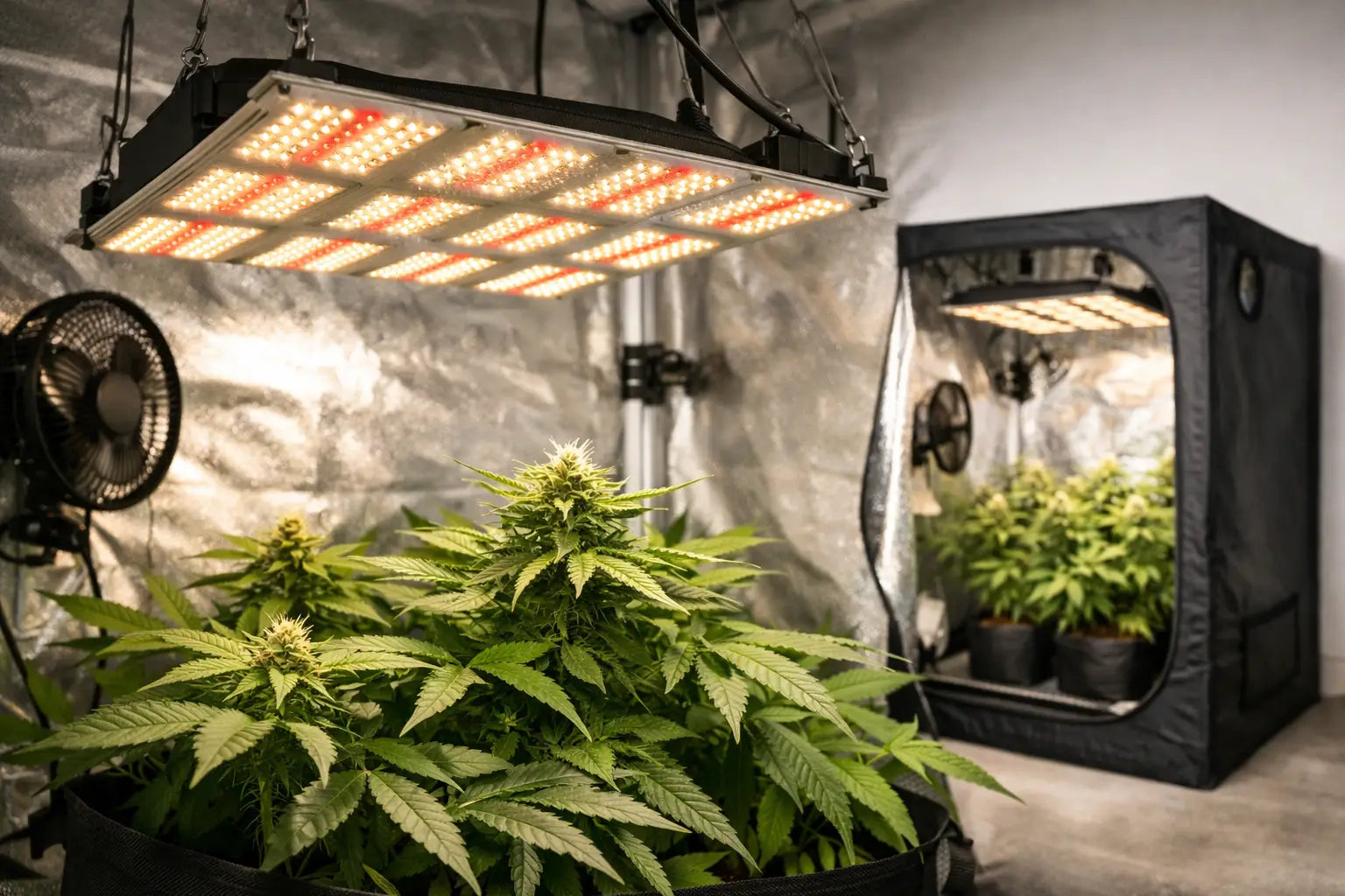 Welche LED für eine 80x80 Growbox passt?