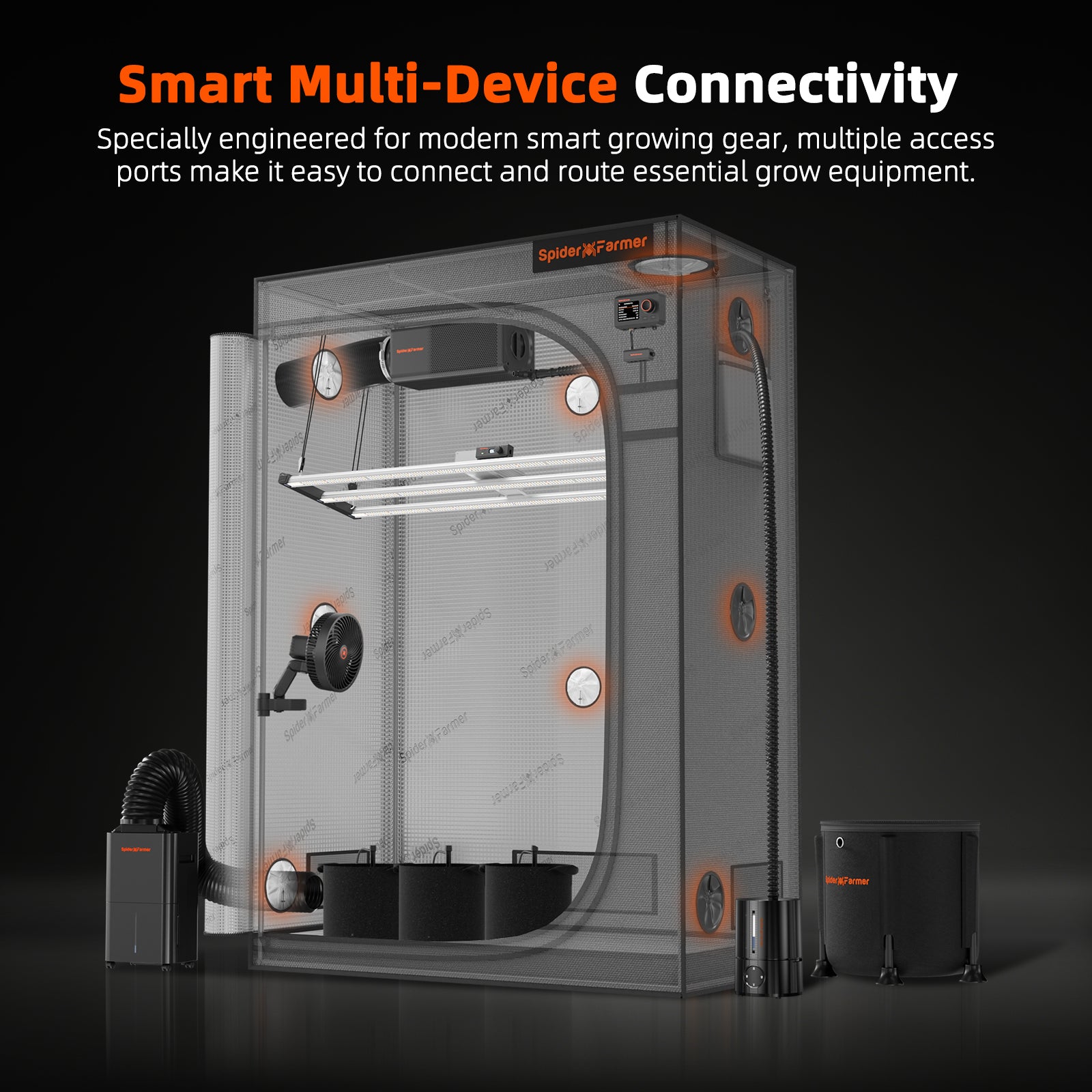 Master Series Growbox (140x70x200 cm)