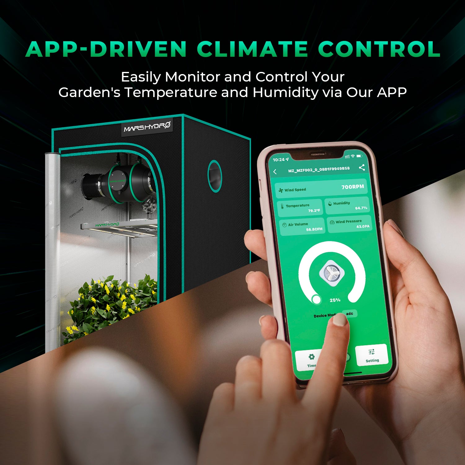 Abluftset mit Klimasteuerung bis 350 m³/h mit iControl, iFresh oder Standard Geschwindigkeitsregler