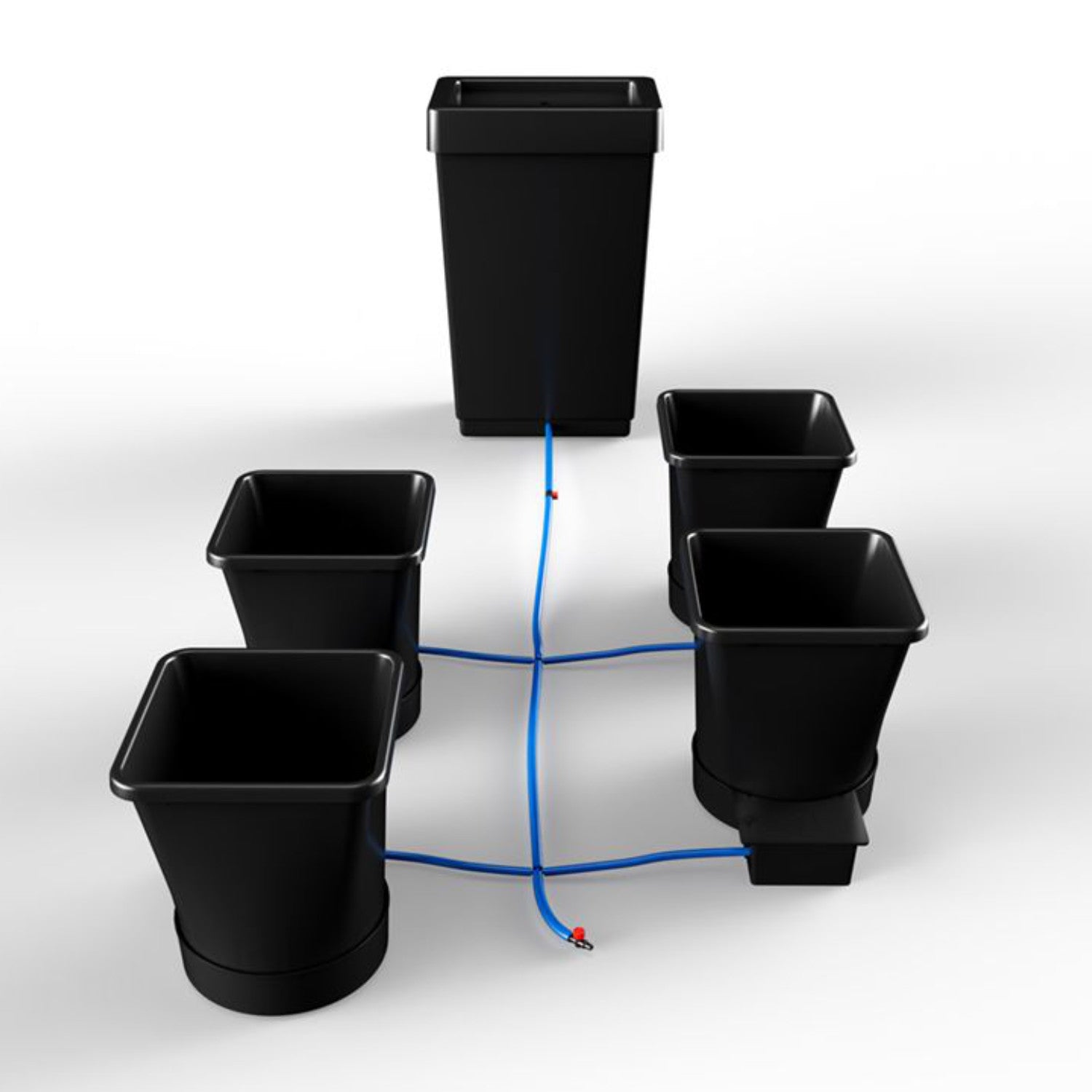 4Pot 1Pot XL Bewässerungssystem Komplettset mit 4 Töpfen