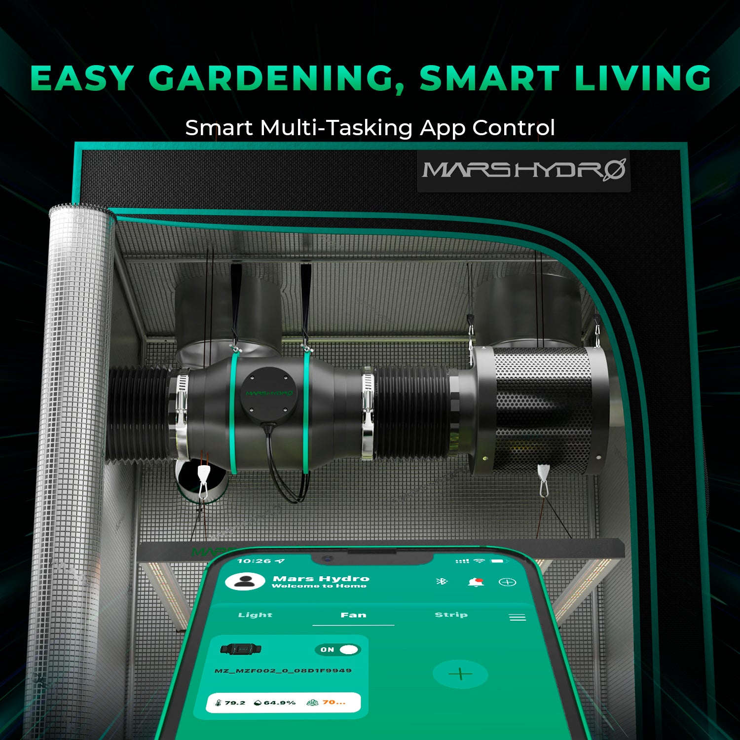 Abluftset mit Klimasteuerung bis 686 m³/h mit iControl, iFresh oder Standard Geschwindigkeitsregler