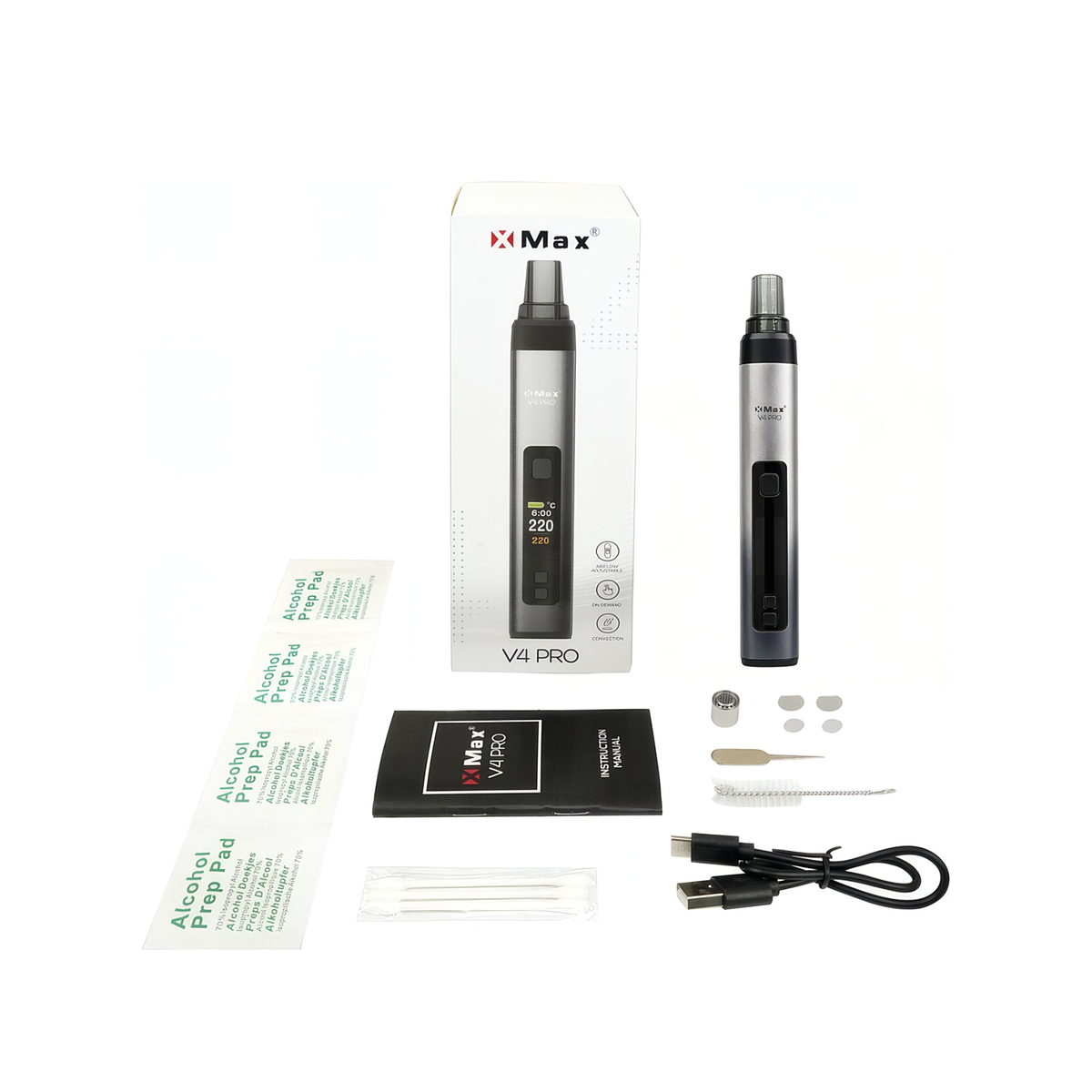XMax V4 Pro Kit Silber – Produktansicht 8