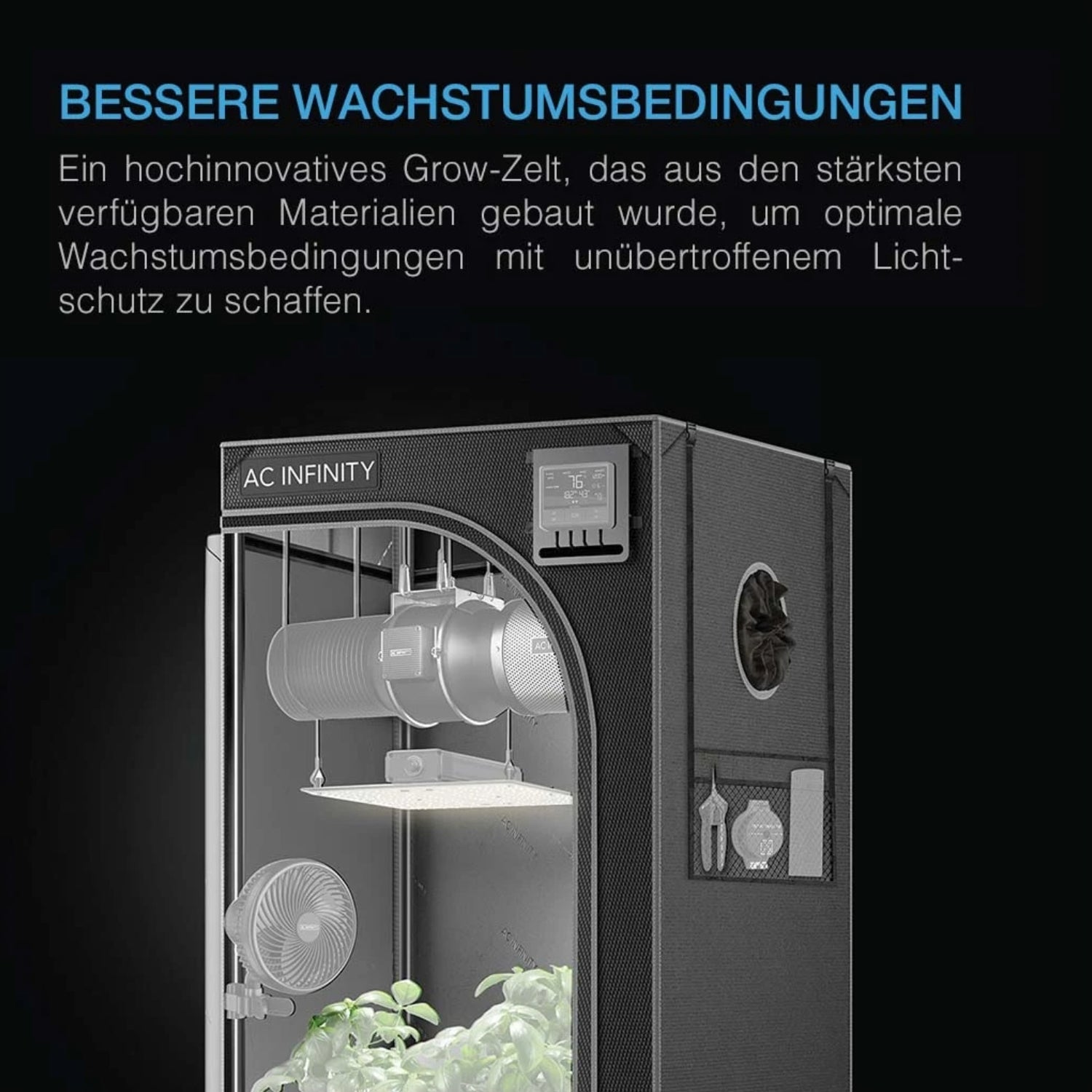 CLOUDLAB 866 Advance Growbox (150x150x200 cm)