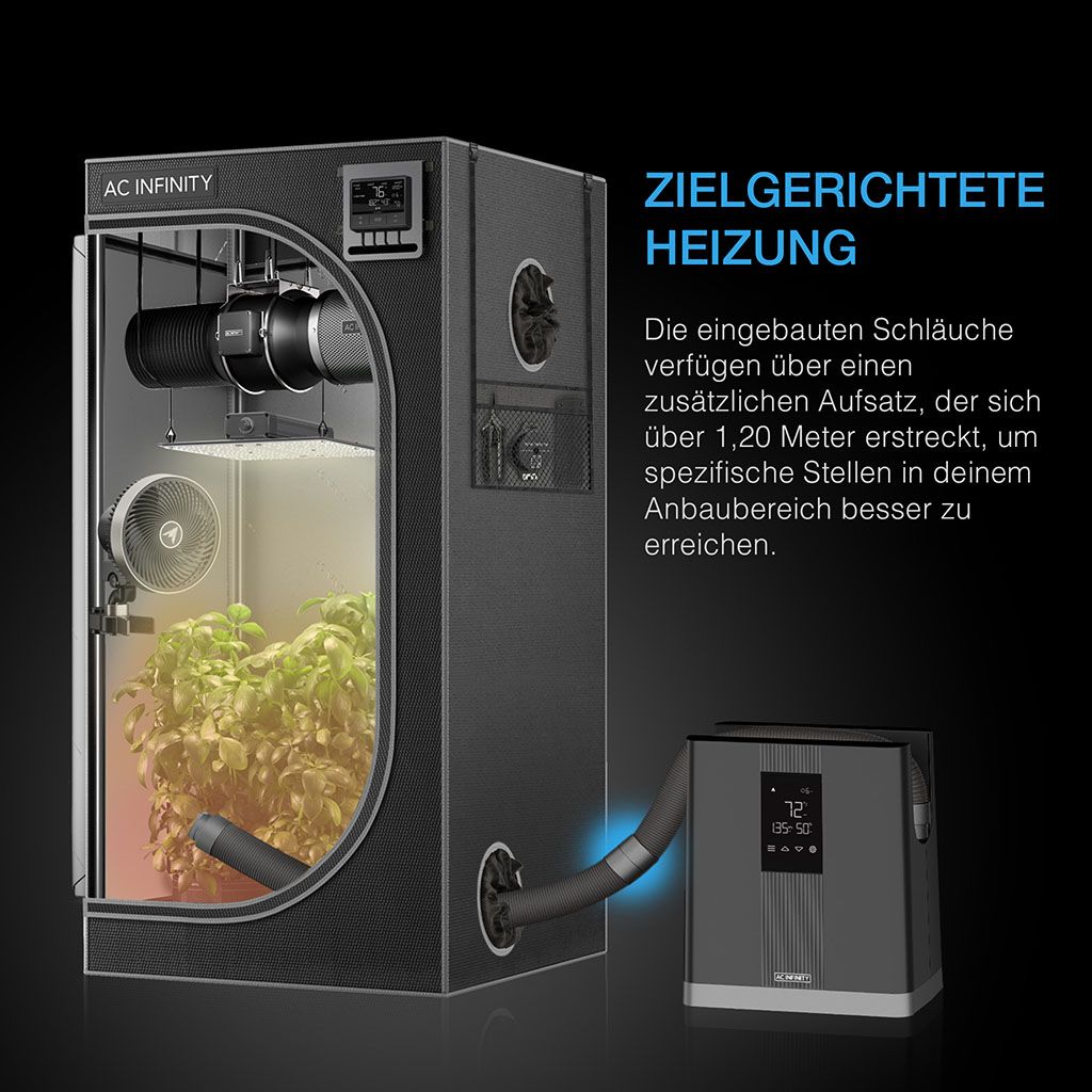 THERMOFORGE T3 smarter Heizlüfter mit 10 Stufen 530 Watt