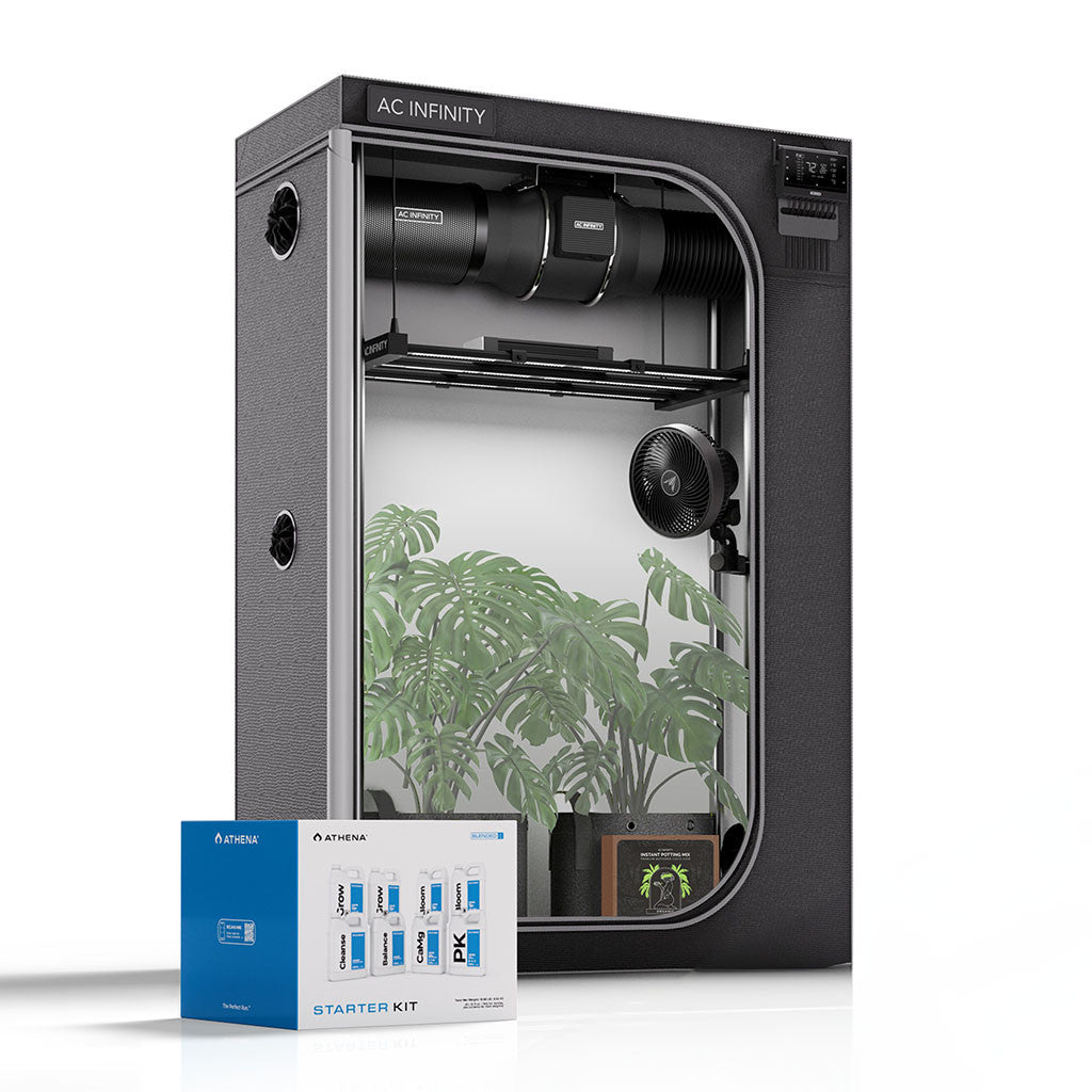 AI+ Cultivator Kit Komplettset (120x60x180 cm) 280 Watt Samsung IONFRAME EVO3 LED, CONTROLLER AI+ und Athena Blended Starter Kit
