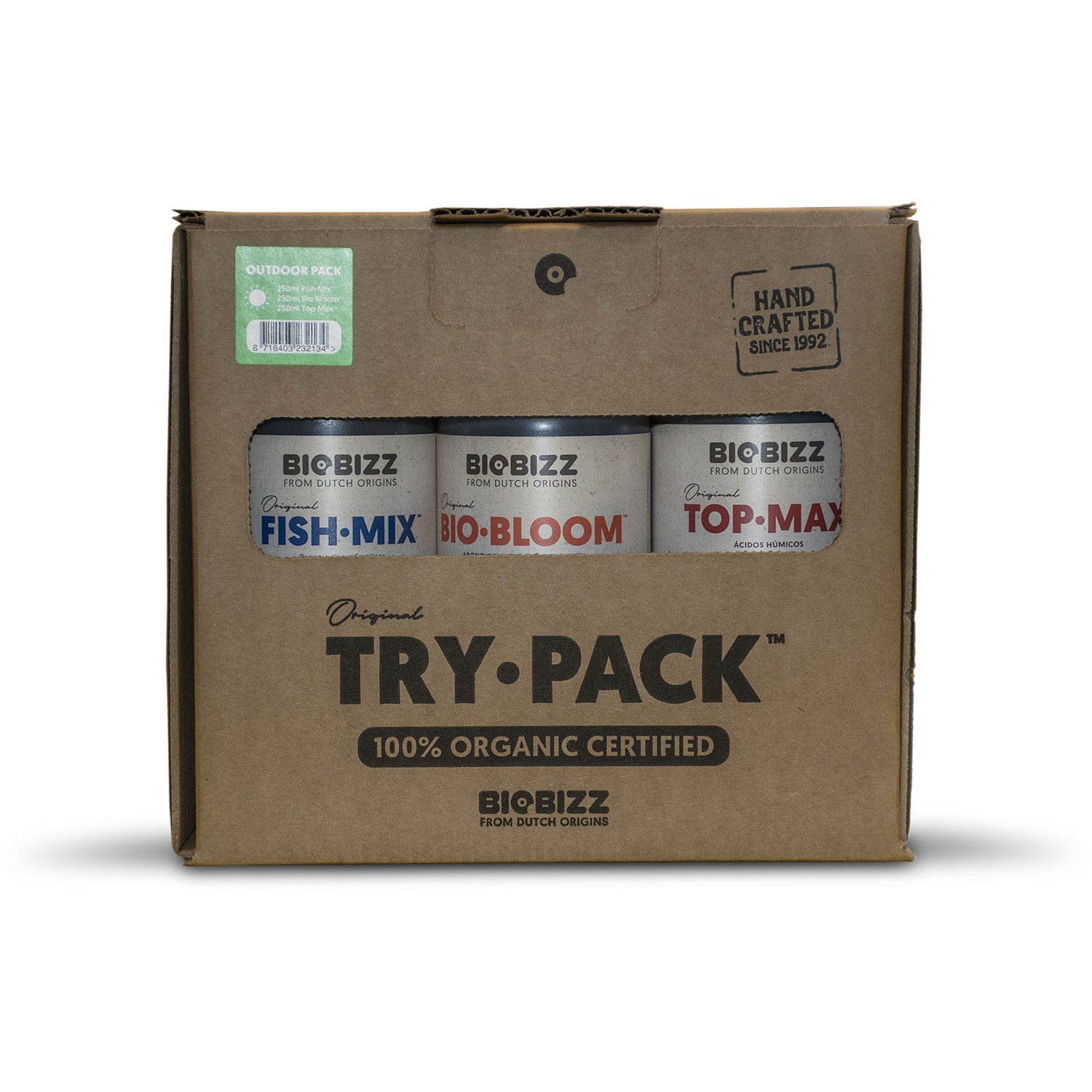 BioBizz Outdoor Trypack für kräftiges Freilandwachstum