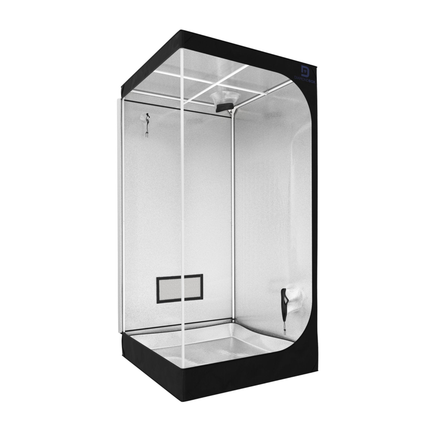 DiamondBox Silver Line SL90 Growbox offen