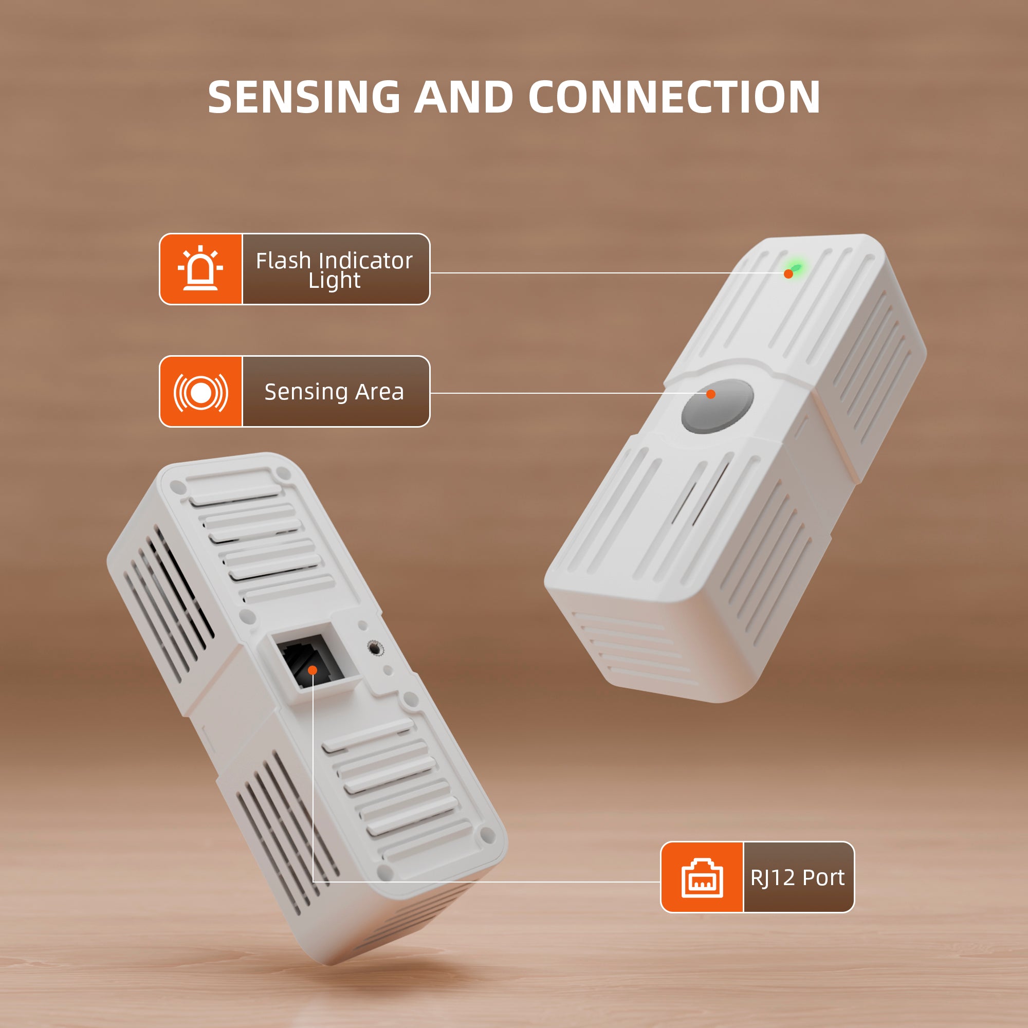 5-in-1 Sensor für Temperatur, RLF, CO₂ VPD und PPFD