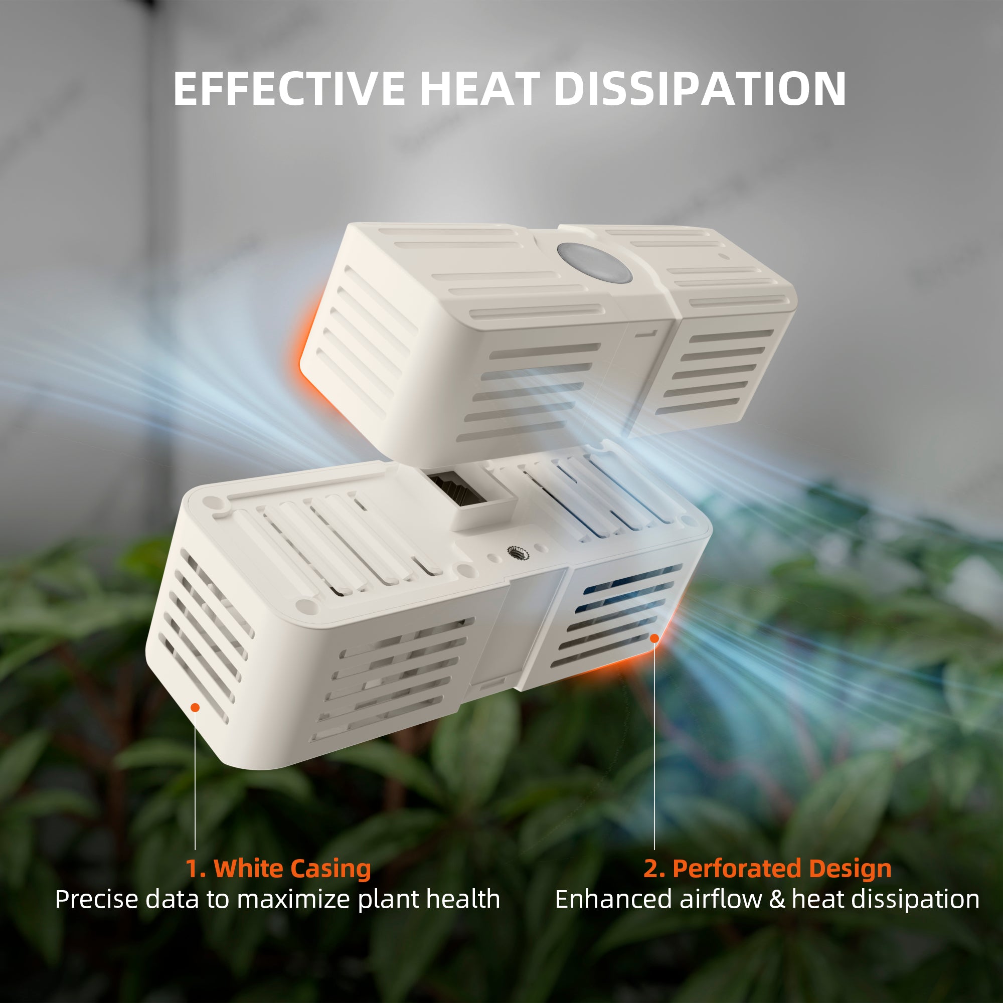 5-in-1 Sensor für Temperatur, RLF, CO₂ VPD und PPFD