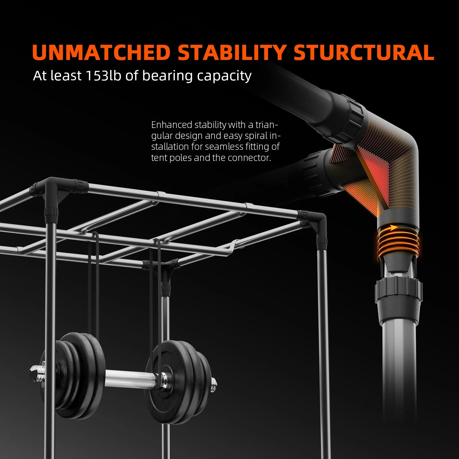 Komplettset (70x70x160 cm) 100 Watt SF1000 LED mit GGS für smarte Steuerung
