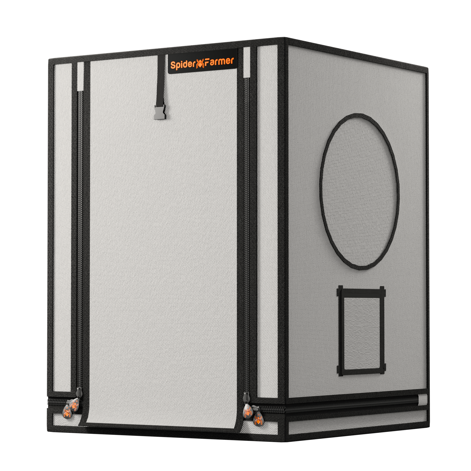 grow tent 60x60x80 Spider Farmer Growzelt 60×60×80 cm – Weißes Mini Pro Zelt für Stecklinge & Anzucht