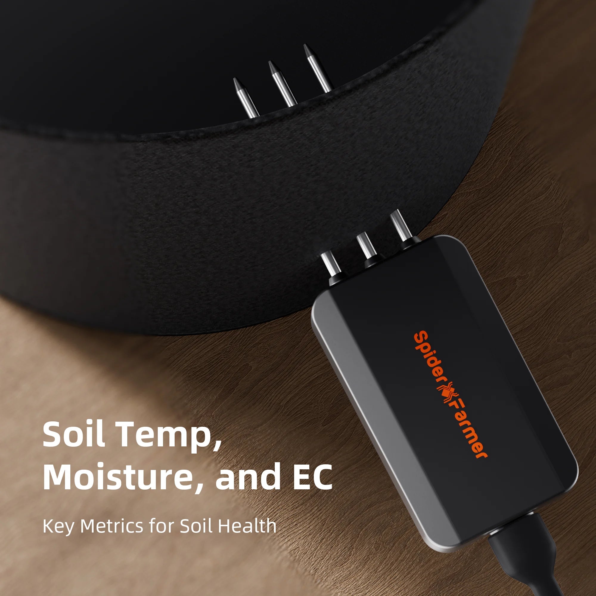 GGS AC10 Smarte Steckdosenleiste mit Temperatur-, Feuchtigkeits- und Lichtsensor