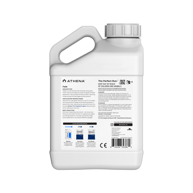 Athena Pro Fade – Finish-Dünger für die Spätblüte – 3,79 L – Produktansicht 2