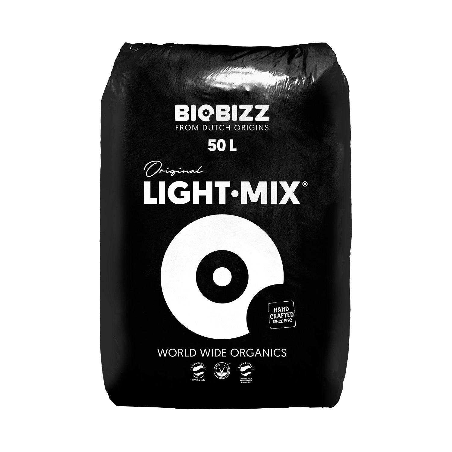 BioBizz Light-Mix mit Perlite 50 L + Dünger All-Pack Indoor 500 ml