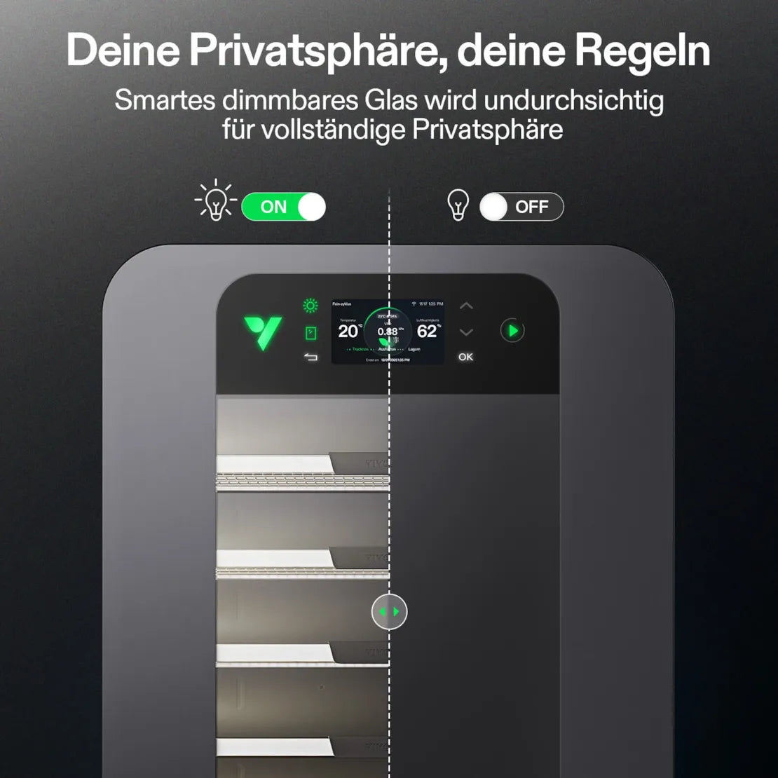 VCure Smart Post-Harvest Box für automatisches Trocknen & Aushärten 90 L