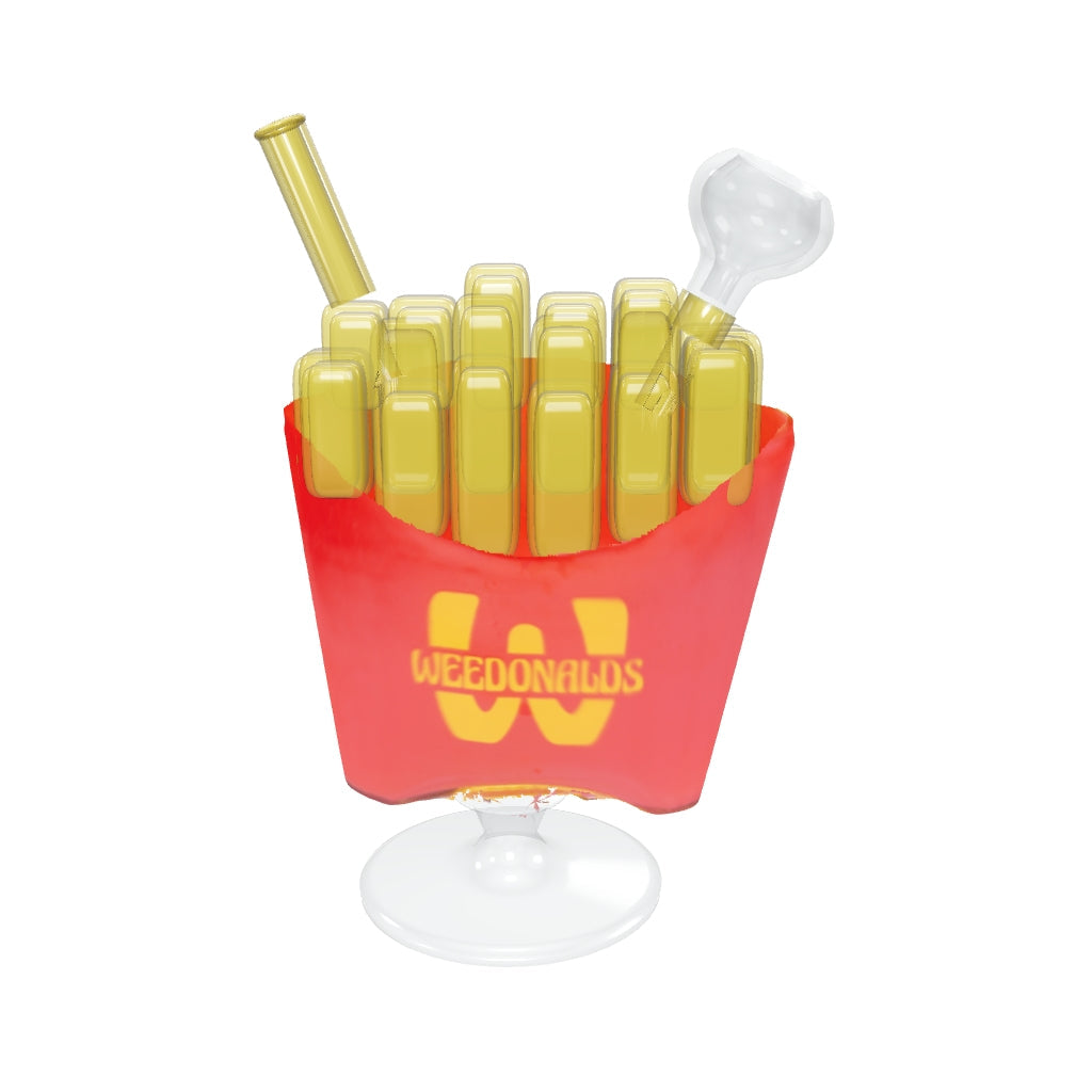 HEMPER French Fry Bong – fotobasiertes 3D-Modell, mit 24 Herstelleransichten abgeglichen