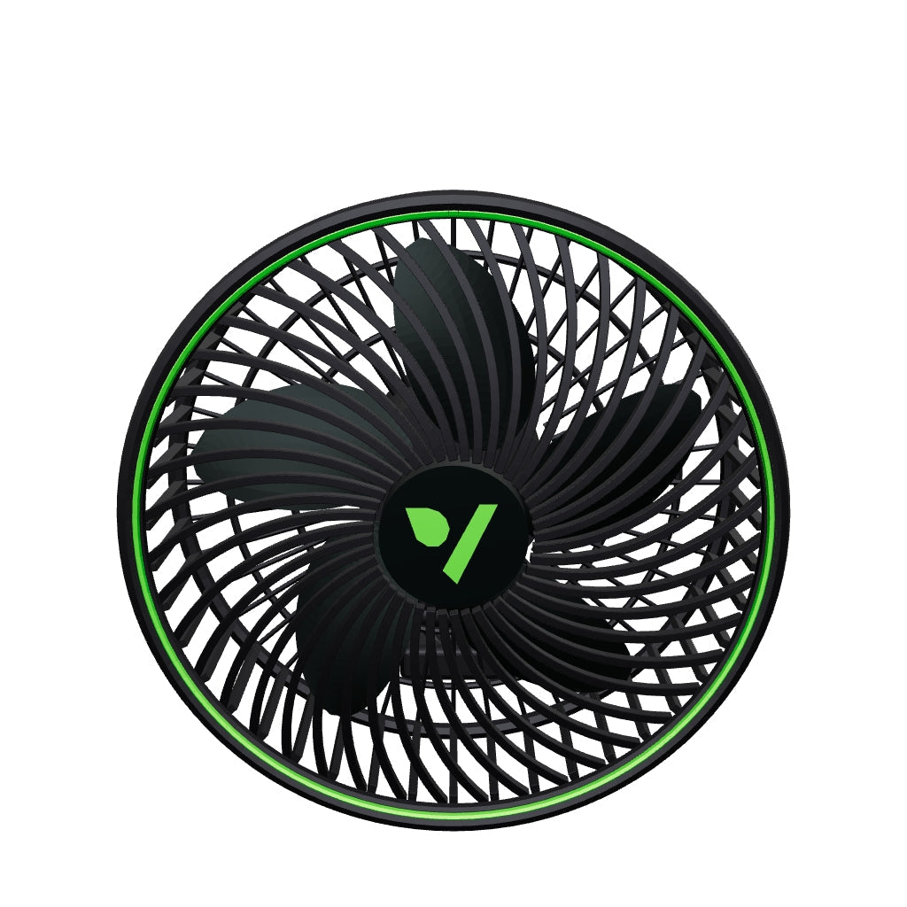 VIVOSUN AeroWave E6 Gen2 Clipventilator mit Klemme und Kabel – 3D-Modell
