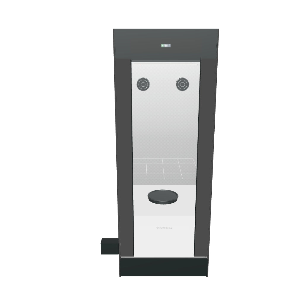 VIVOSUN VGrow Y18 Smart Box & DWC Set – fotobasierte 3D-Ansicht