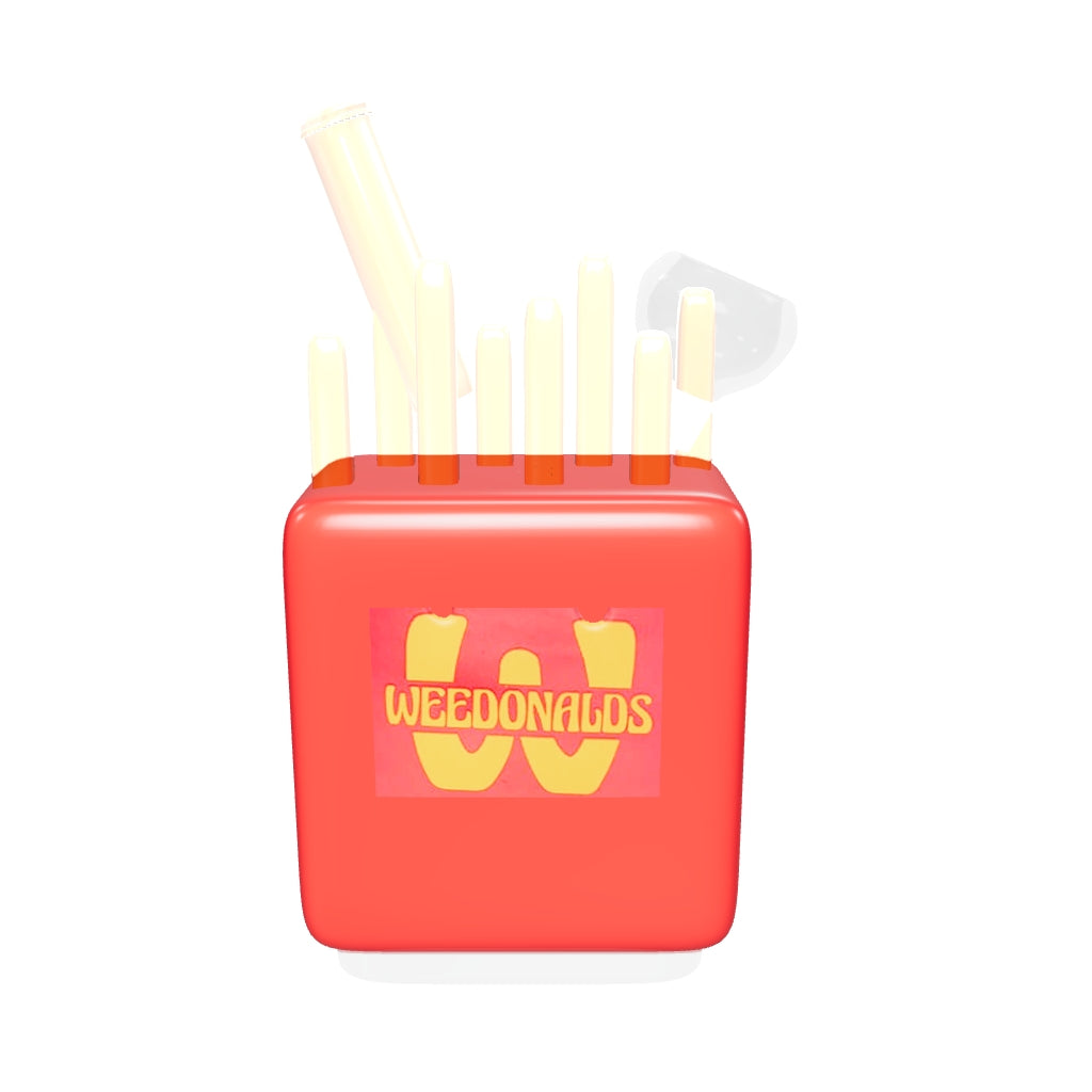 HEMPER Weedonald's French Fry Bong – überarbeitetes 3D-Detailmodell V2