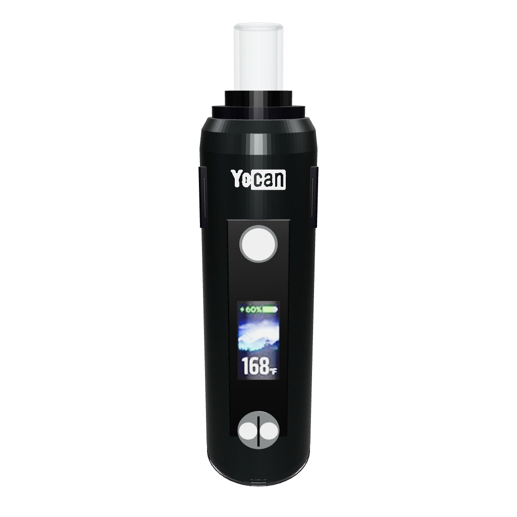 Yocan HIT 2 Schwarz – 3D-Modell mit Glasmundstück