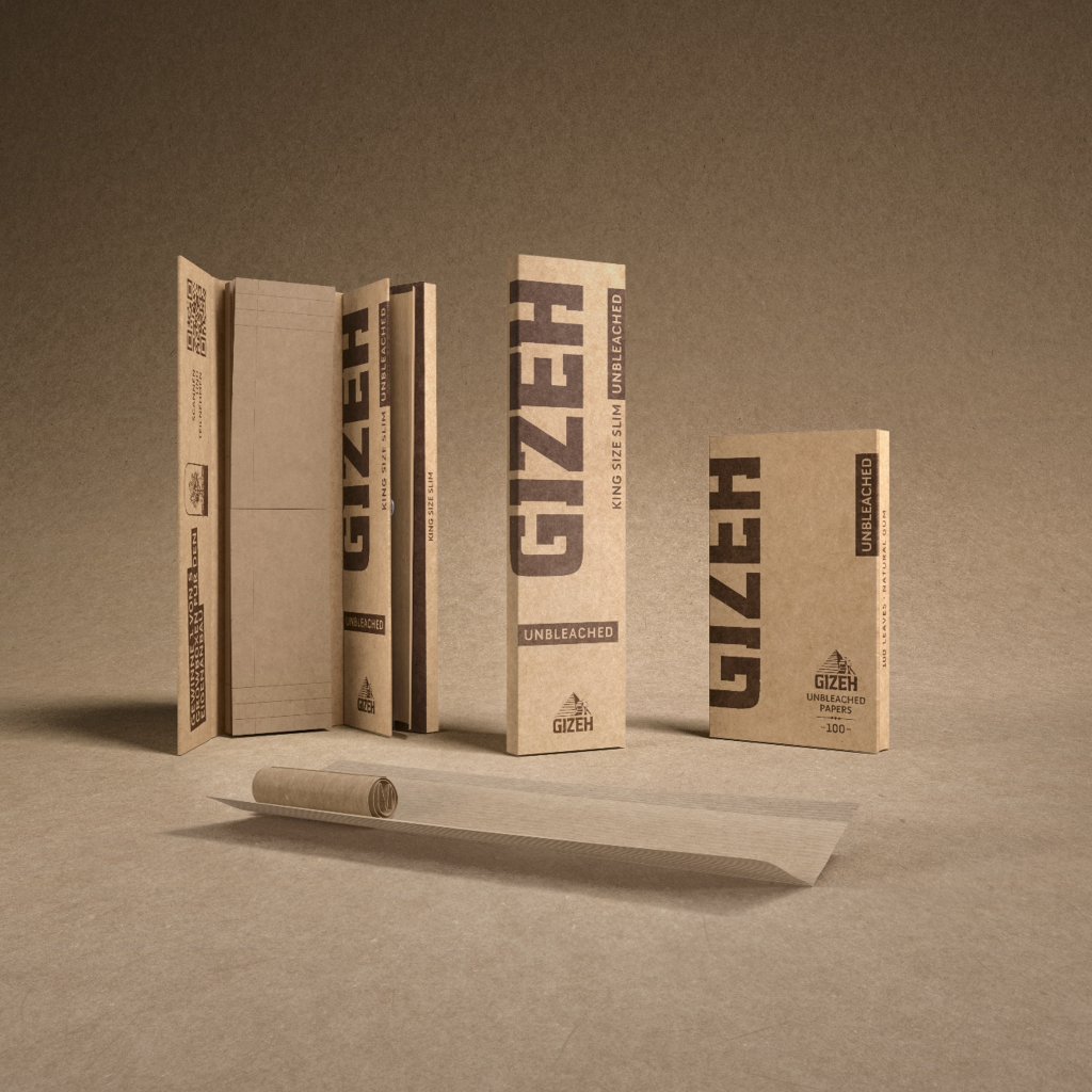 Gizeh Unbleached Produktfamilie