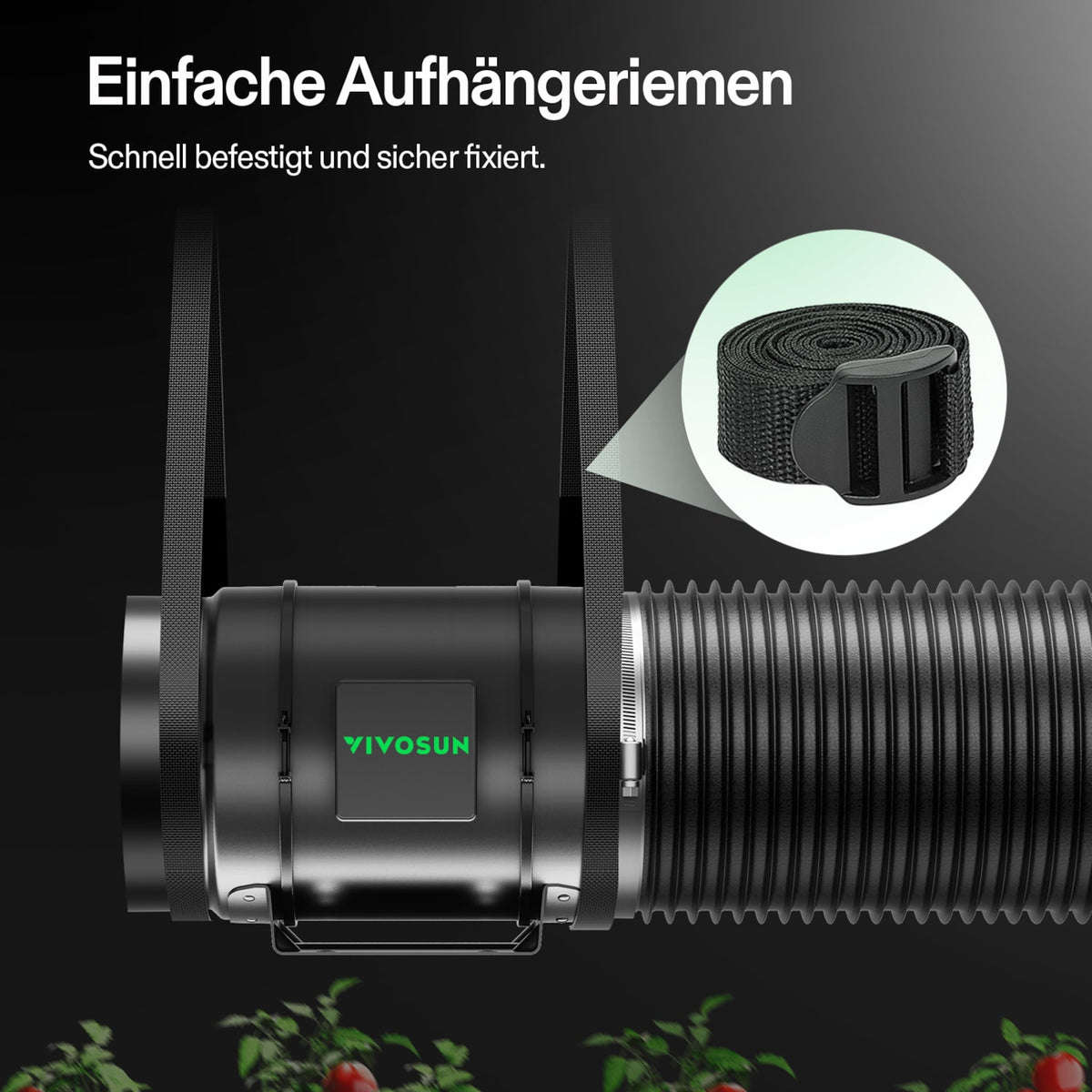 VIVOSUN AeroZesh G8 Smart Abluftset Pro 20 cm mit GrowHub E42A+ – Galerie 10