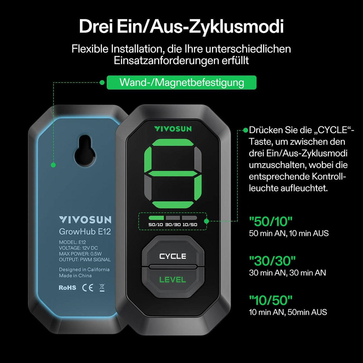 VIVOSUN AeroZesh T6 Abluftset 15 cm mit E12 – Galerie 3