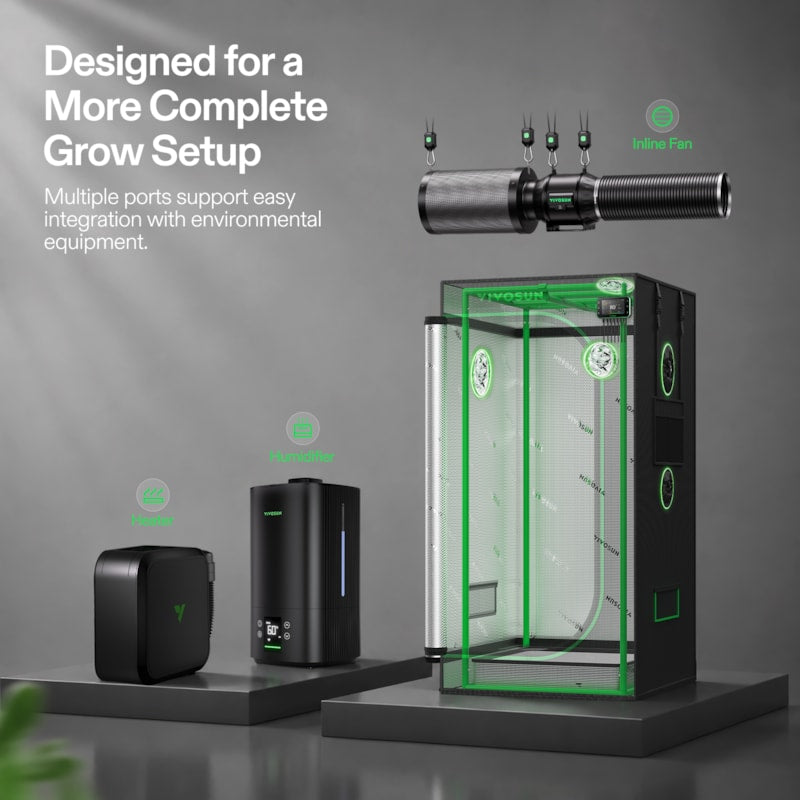 VIVOSUN P224 Growbox 60×60×120 cm – Galerie 6