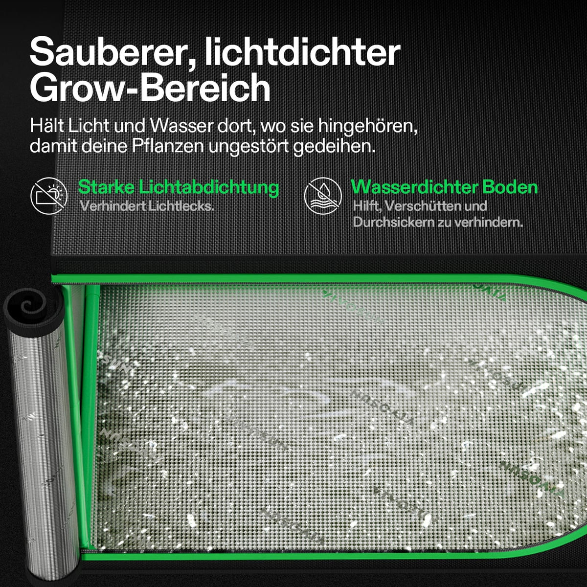 VIVOSUN CT212 Growbox 60×40×50 cm – Galerie 6