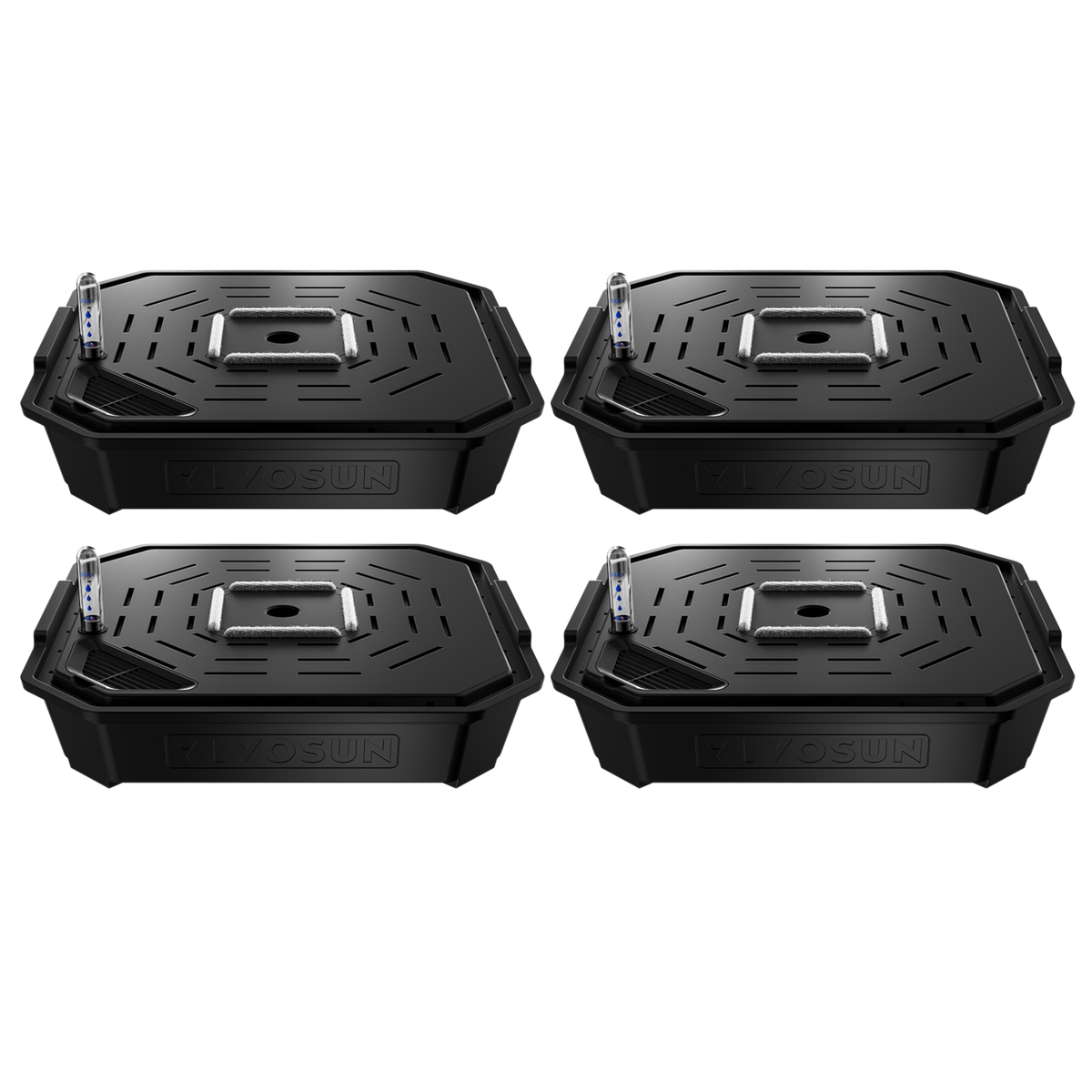 VIVOSUN FlexFeed Bewässerungsbasen mit 6 L Reservoir (4er-Pack) – Bewässerungsbasen im 4er-Pack