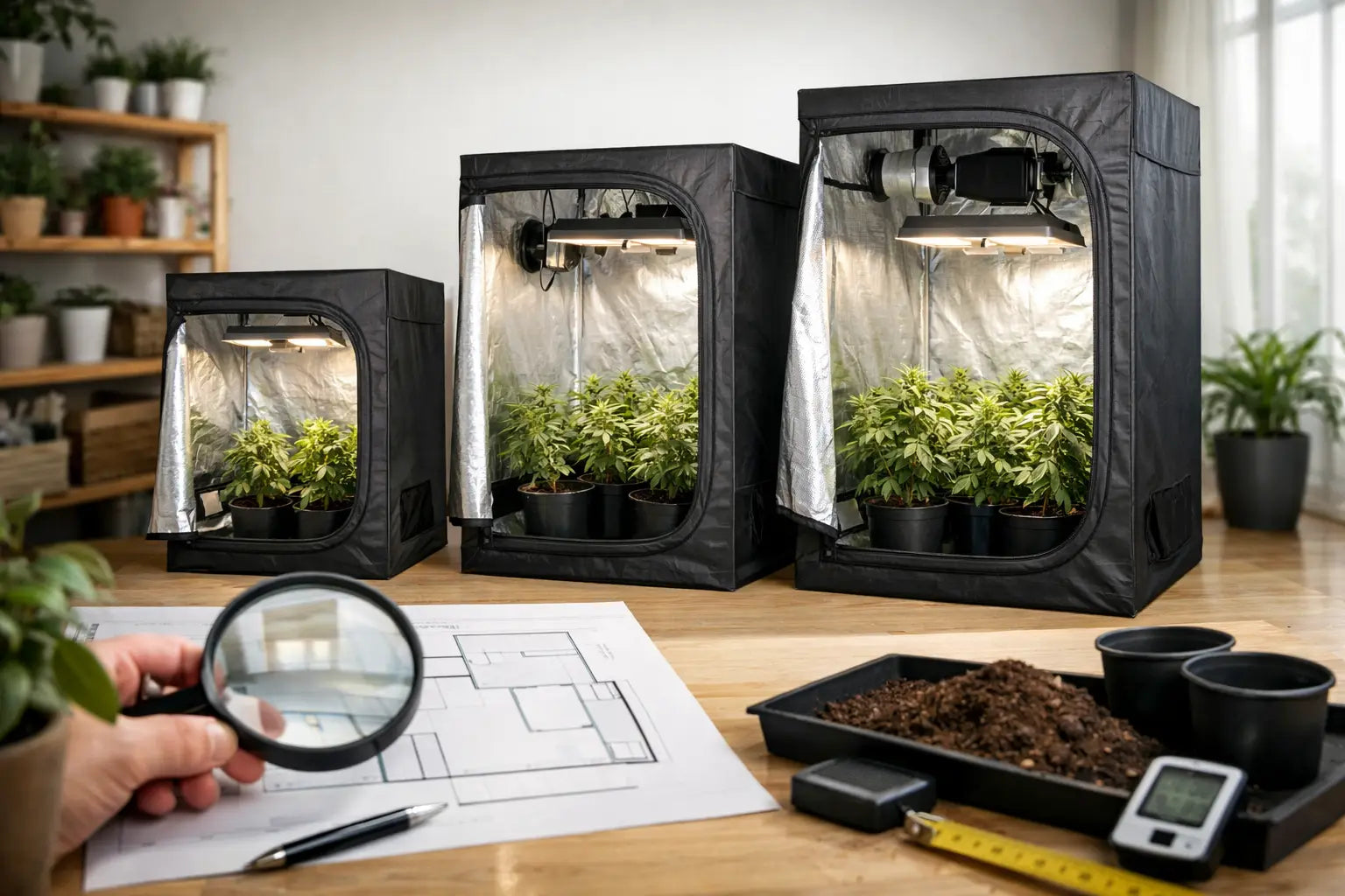 Wie groß Growbox wählen? So passt das Setup
