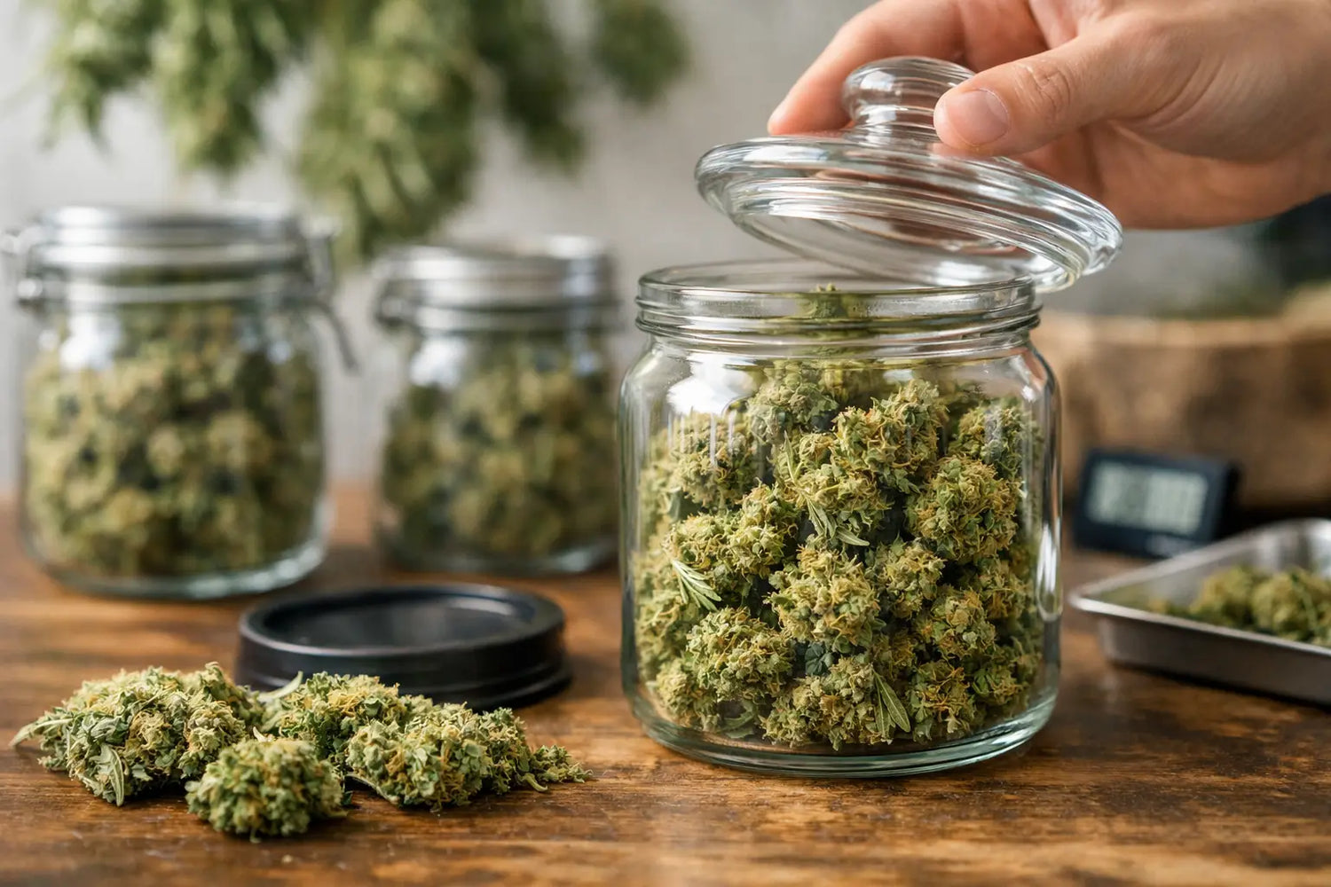 Cannabis richtig aushärten: so geht’s