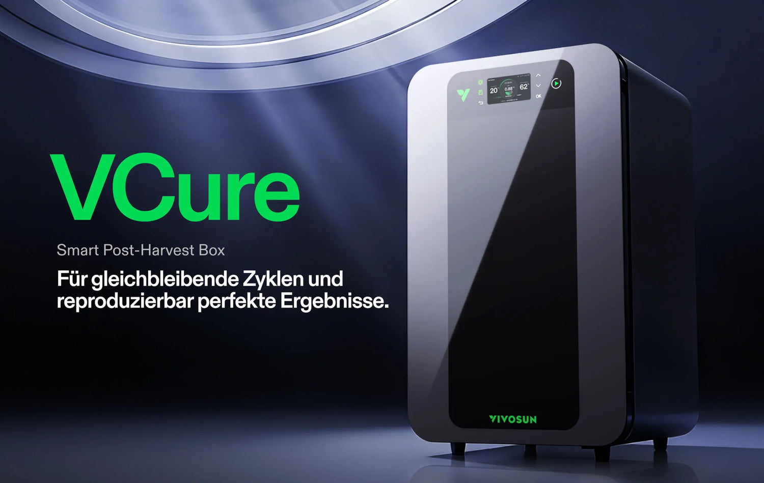 VIVOSUN VCure: Smart Post-Harvest Box für automatisches Trocknen & Aushärten
