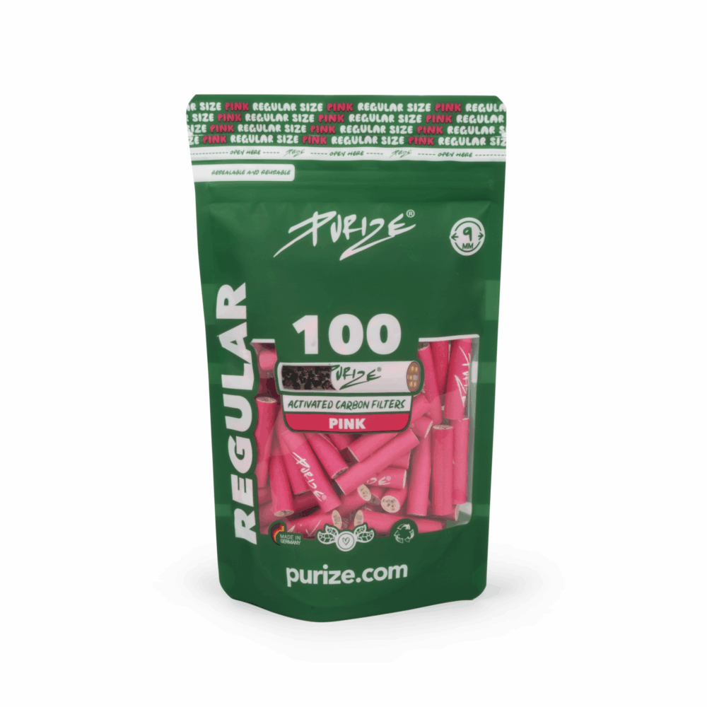 100 Stück Regular Aktivkohlefilter im Beutel Ø 9 mm