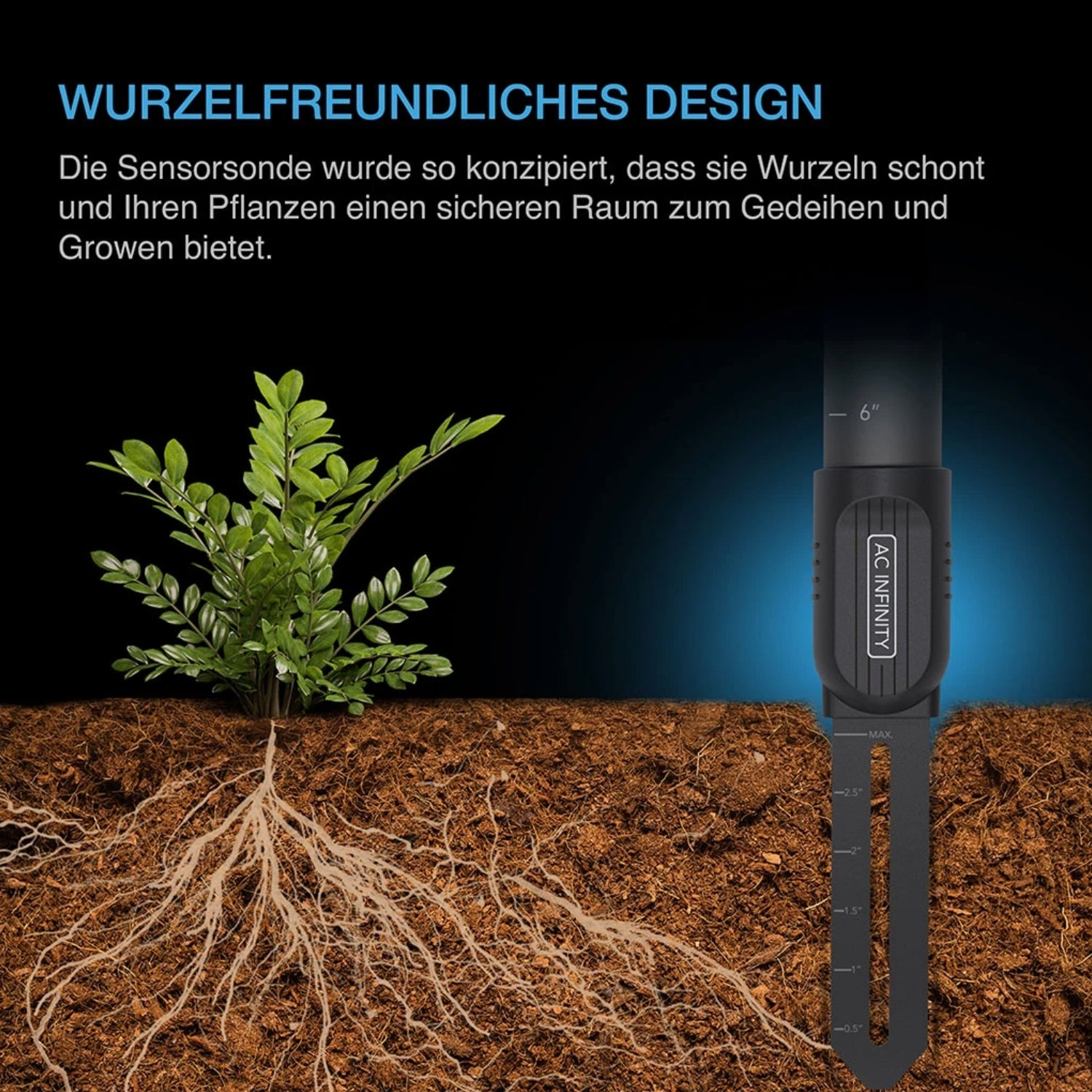 Bodensensor-Sonde für CONTROLLER AI+