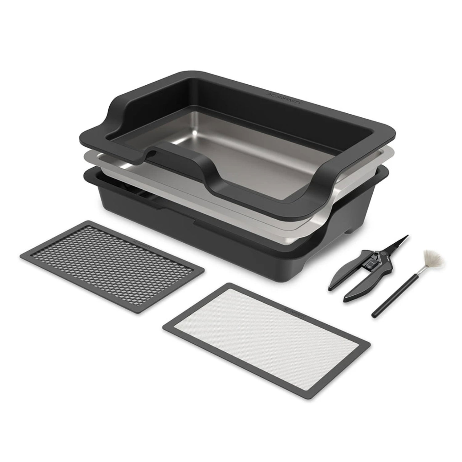 Trim-Tablett-System Starterset mit 3 Tabletts 2 Sieben