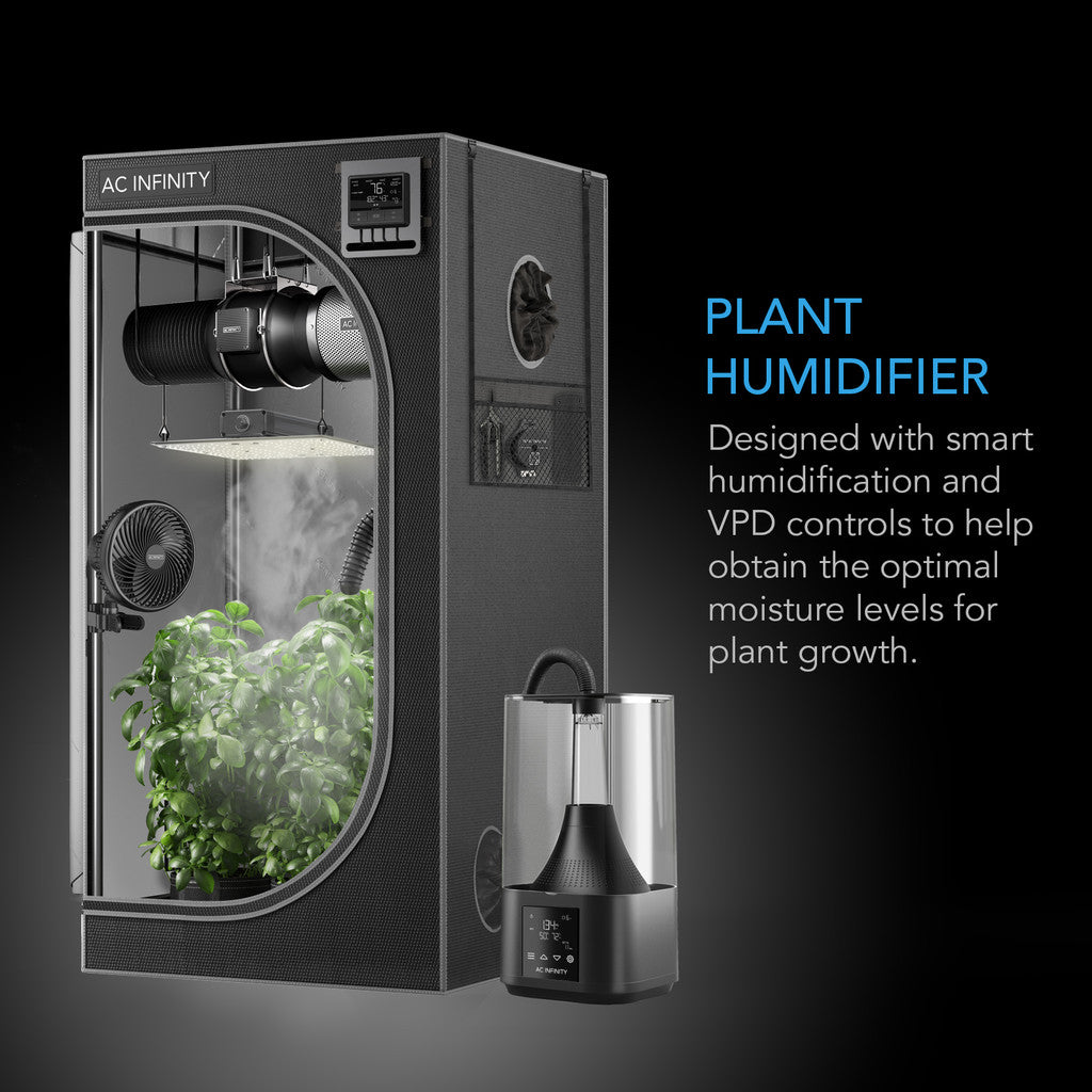 CLOUDFORGE T7 smarter Luftbefeuchter mit 10 Nebelstufen und 15 Liter Tank
