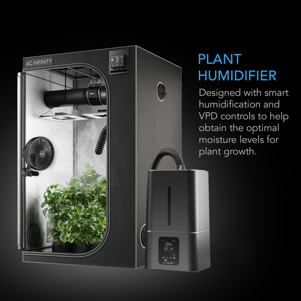 CLOUDFORGE T7 smarter Luftbefeuchter mit 10 Nebelstufen und 15 Liter Tank