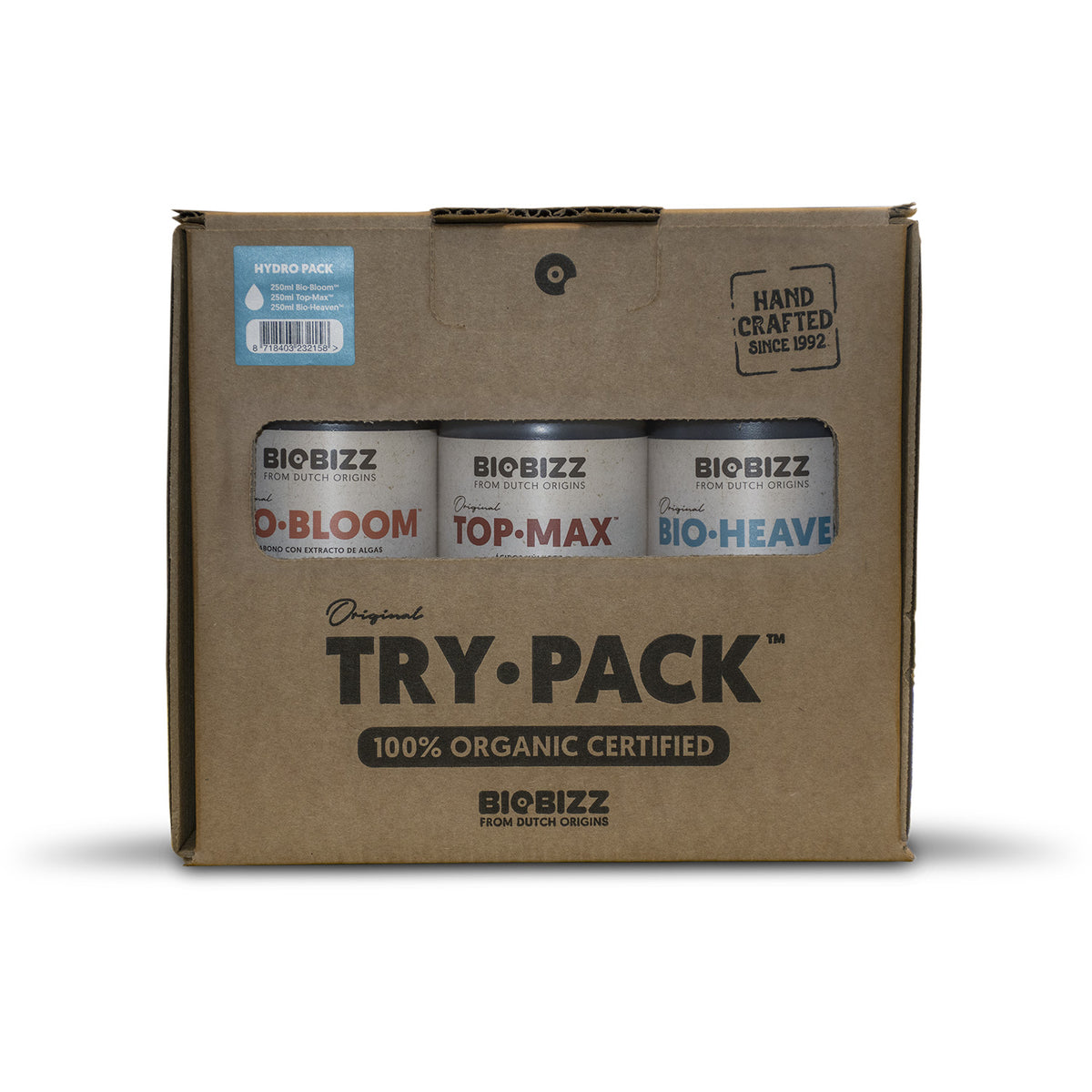 BioBizz Hydro Trypack für optimales Hydrokulturwachstum