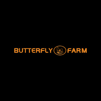 Butterfly Farm Logo Black