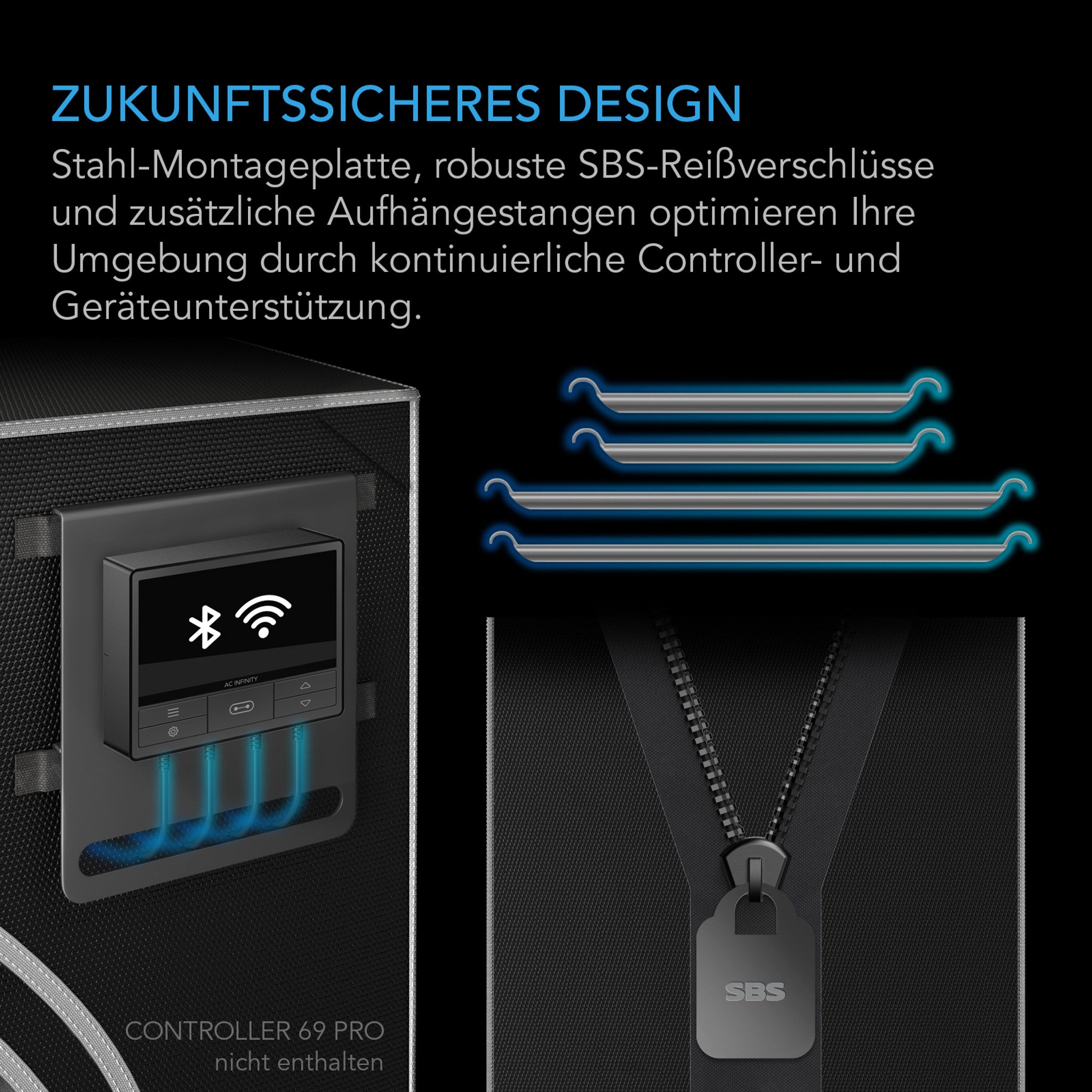 CLOUDLAB 894 Advance Growbox (240x120x200 cm)