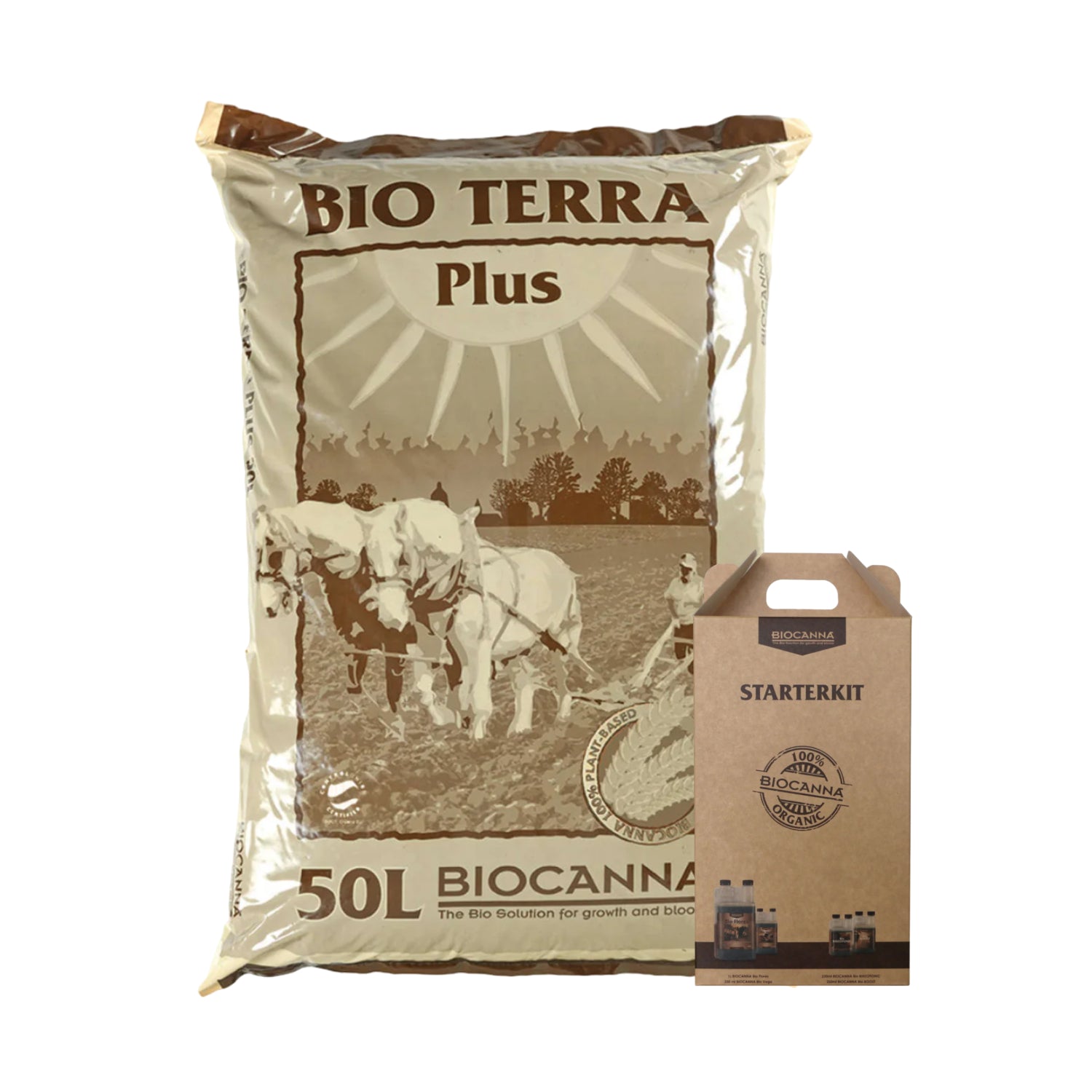 BioCanna Terra Plus 50 L + BioCanna Starterkit