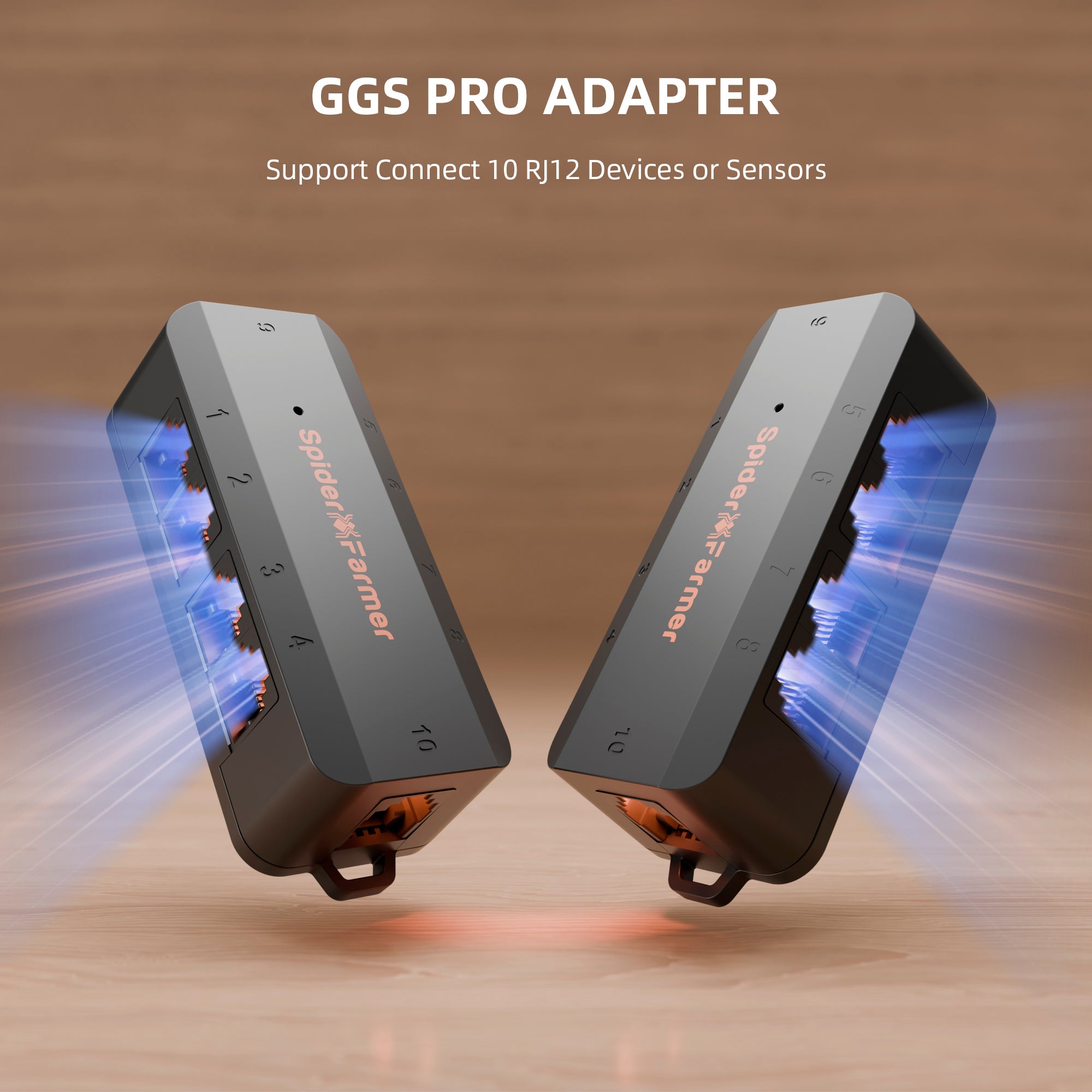 5-in-1 Sensor für Temperatur, RLF, CO₂ VPD und PPFD